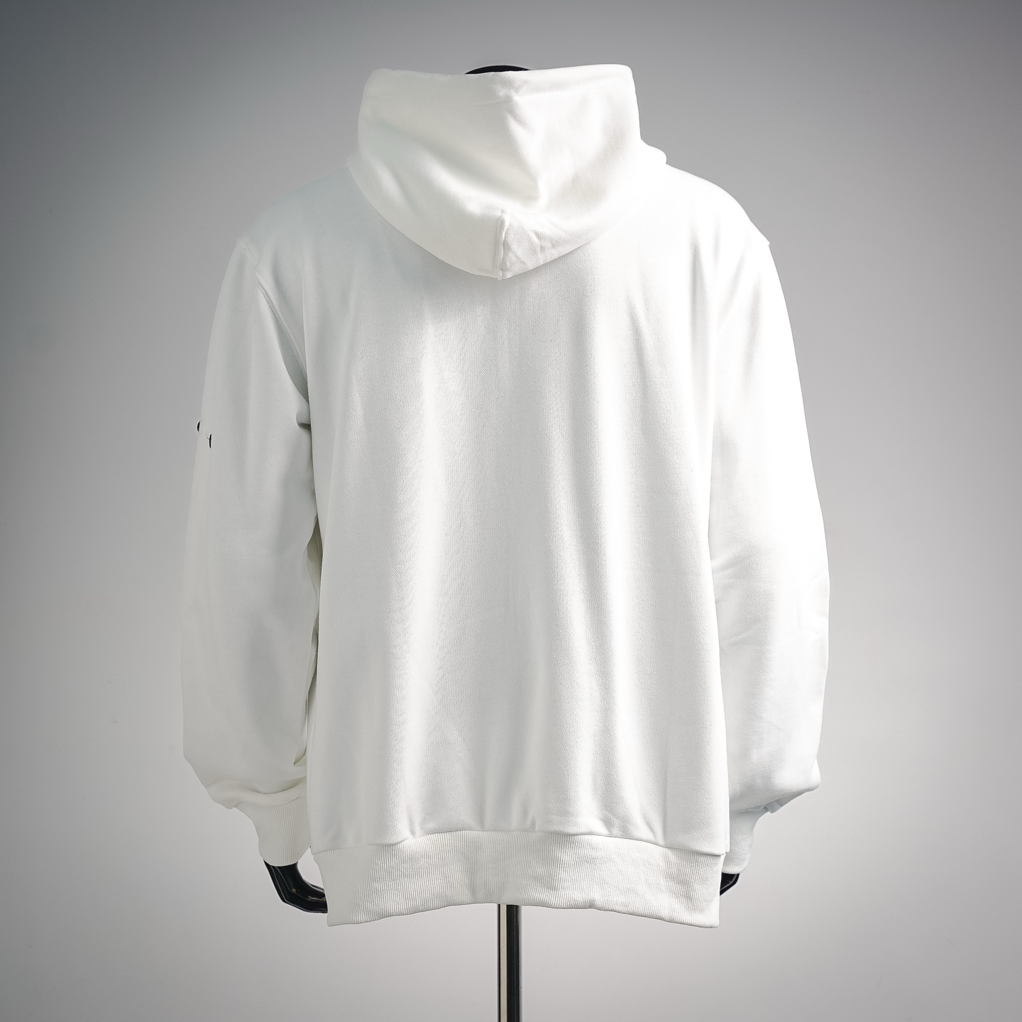 Stone zip-up cardigan hoodie