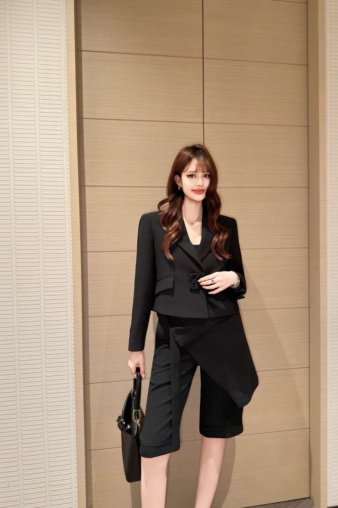 CD 26fw bow suit jacket