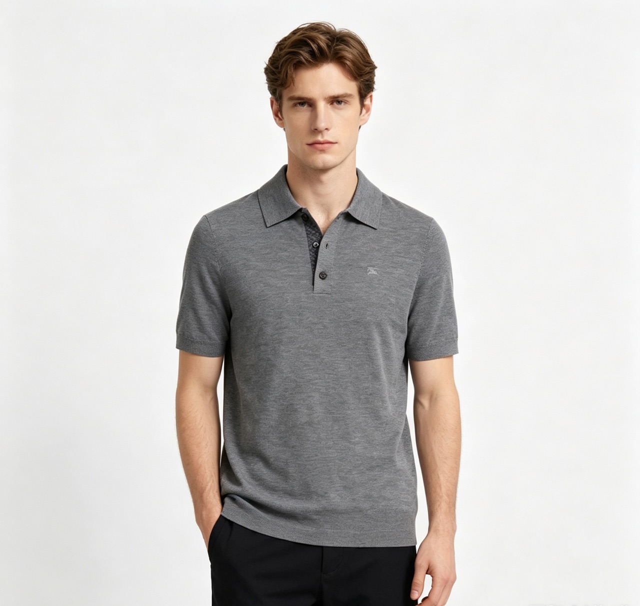 Bur knit Polo