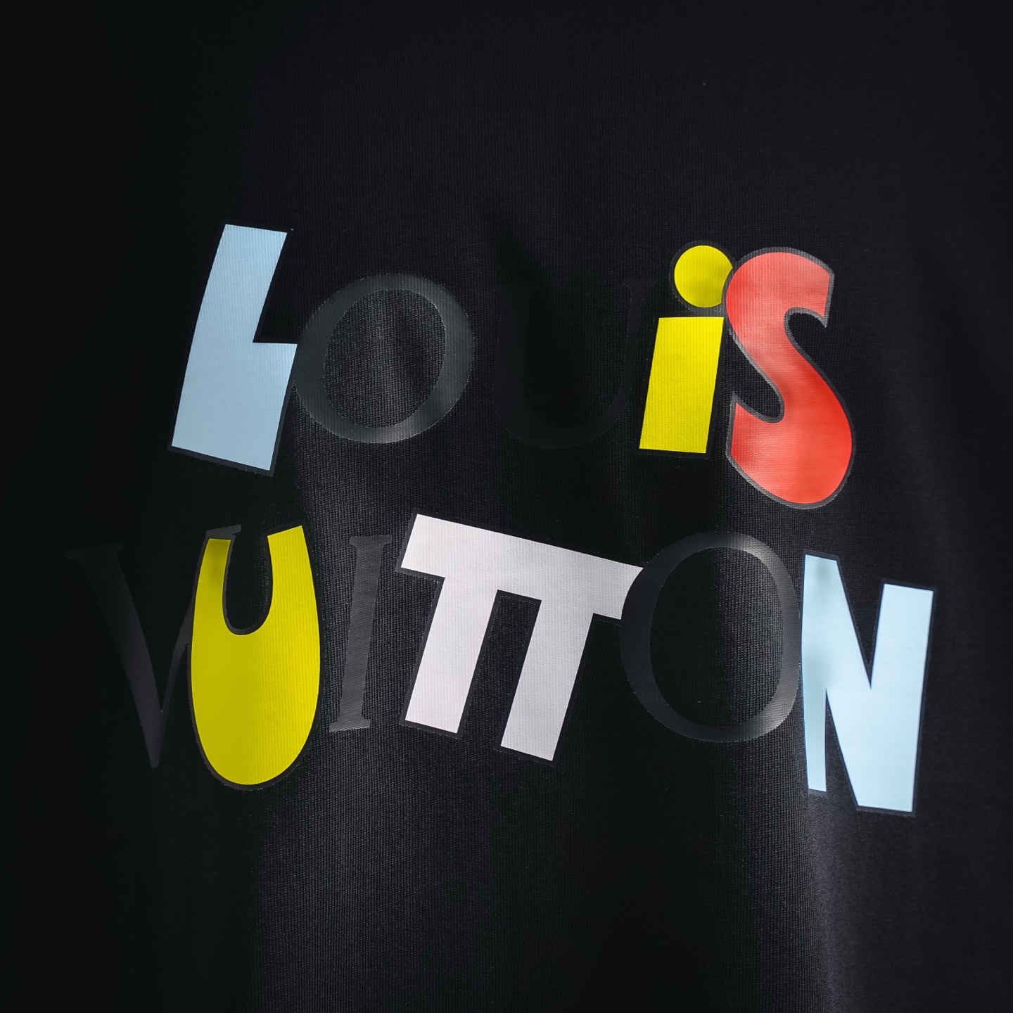 Louis letter print t-shirt