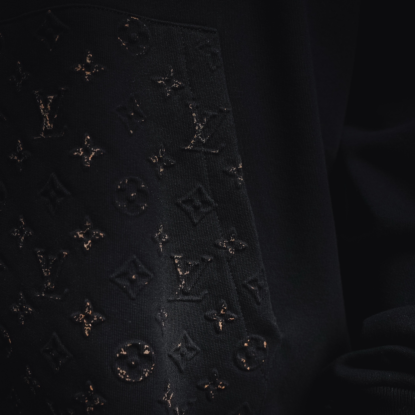 Louis 3D emboosed hoodie