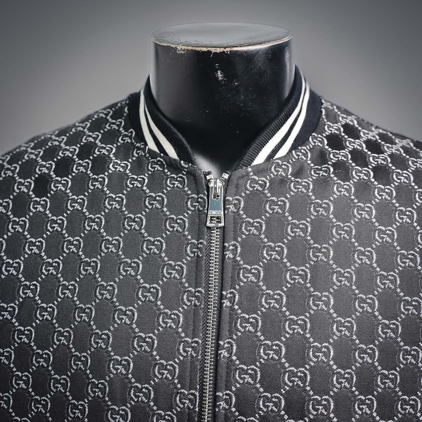 Guc all-over jacquard jacket