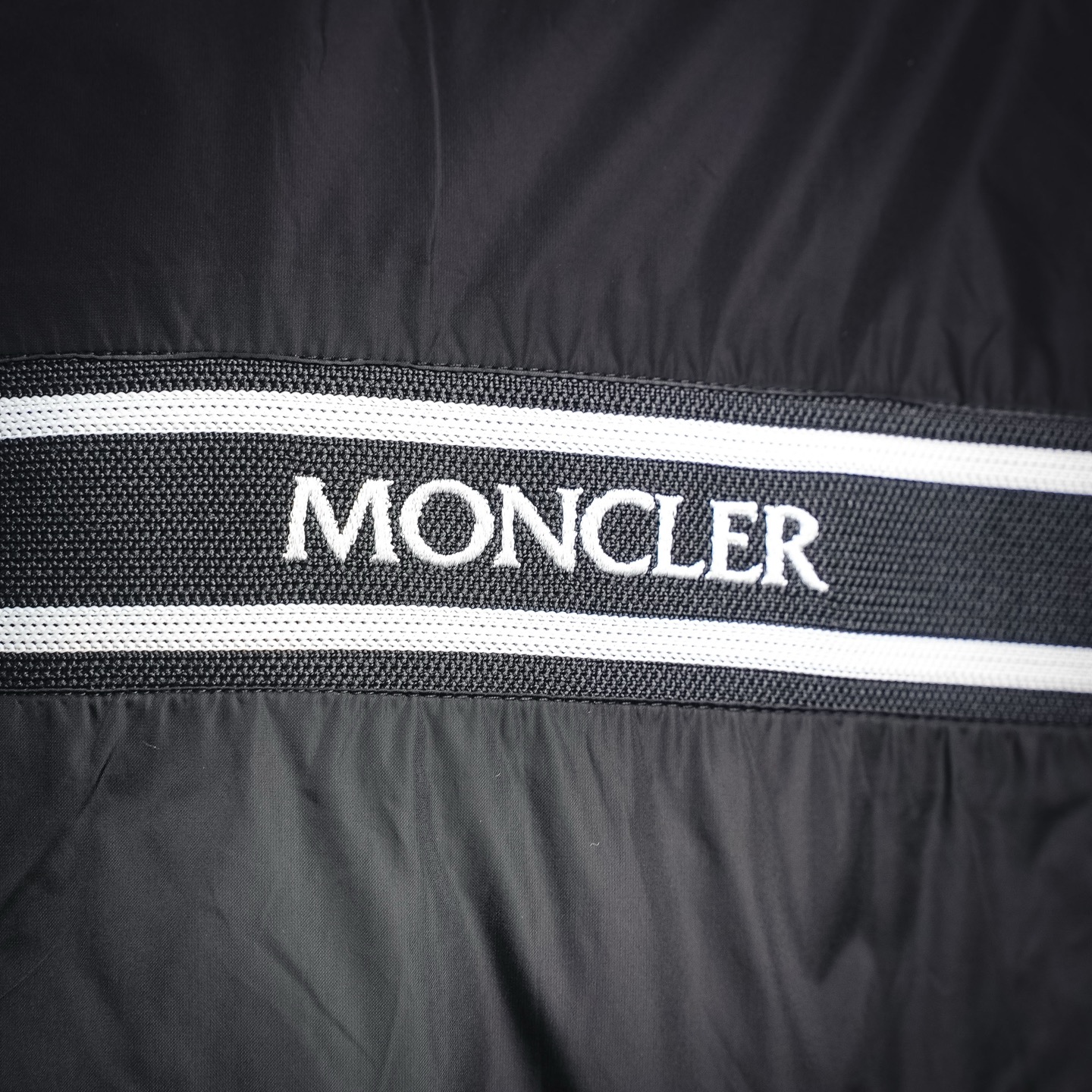Mon embroidered letter jacket