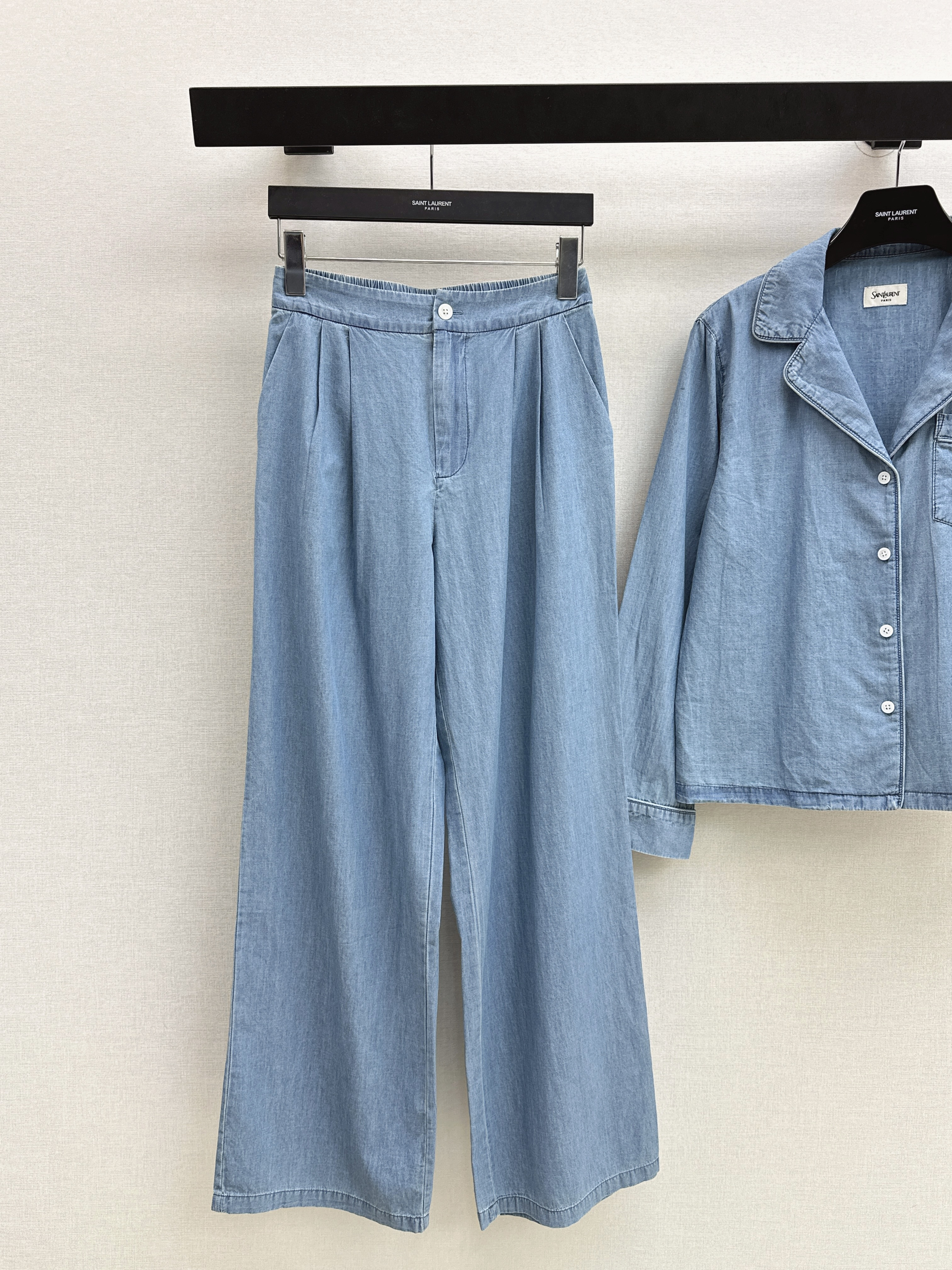 Sain 26ss denim shirt&pant set