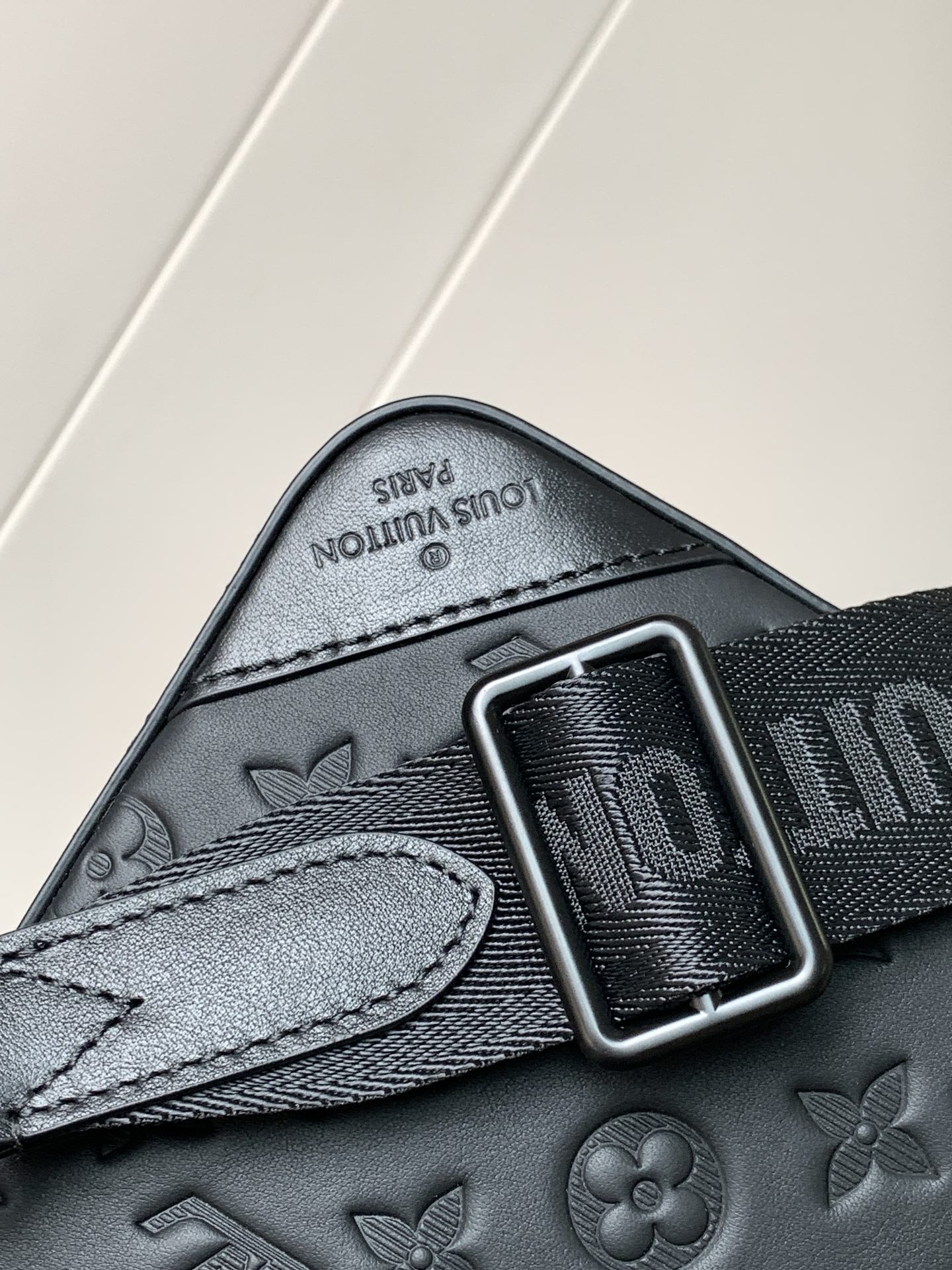 Louis embossed crossbody bag