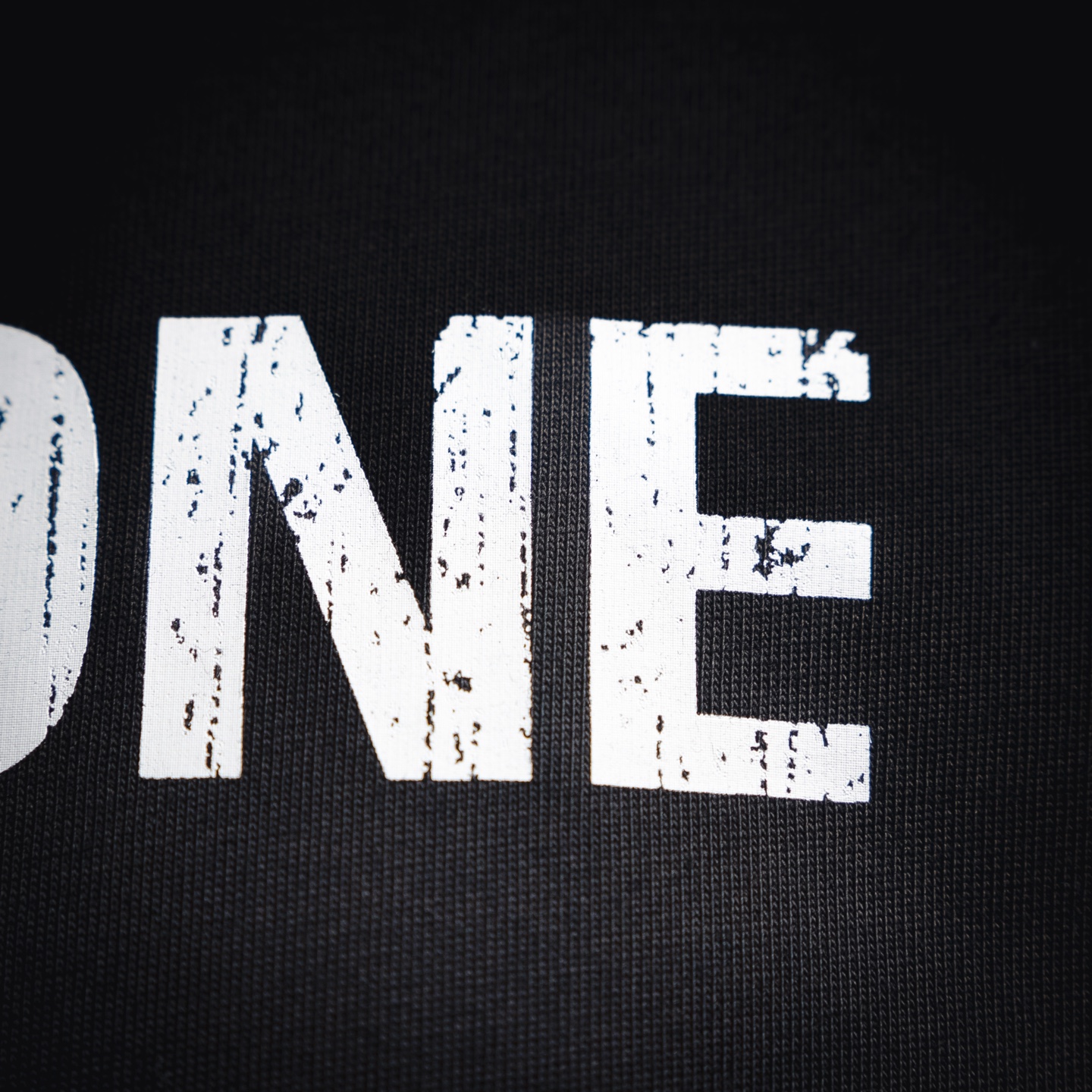 We11 letter pirnt t-shirt