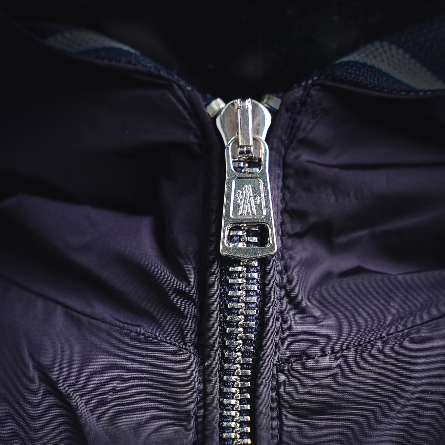 Mon embroidered letter jacket
