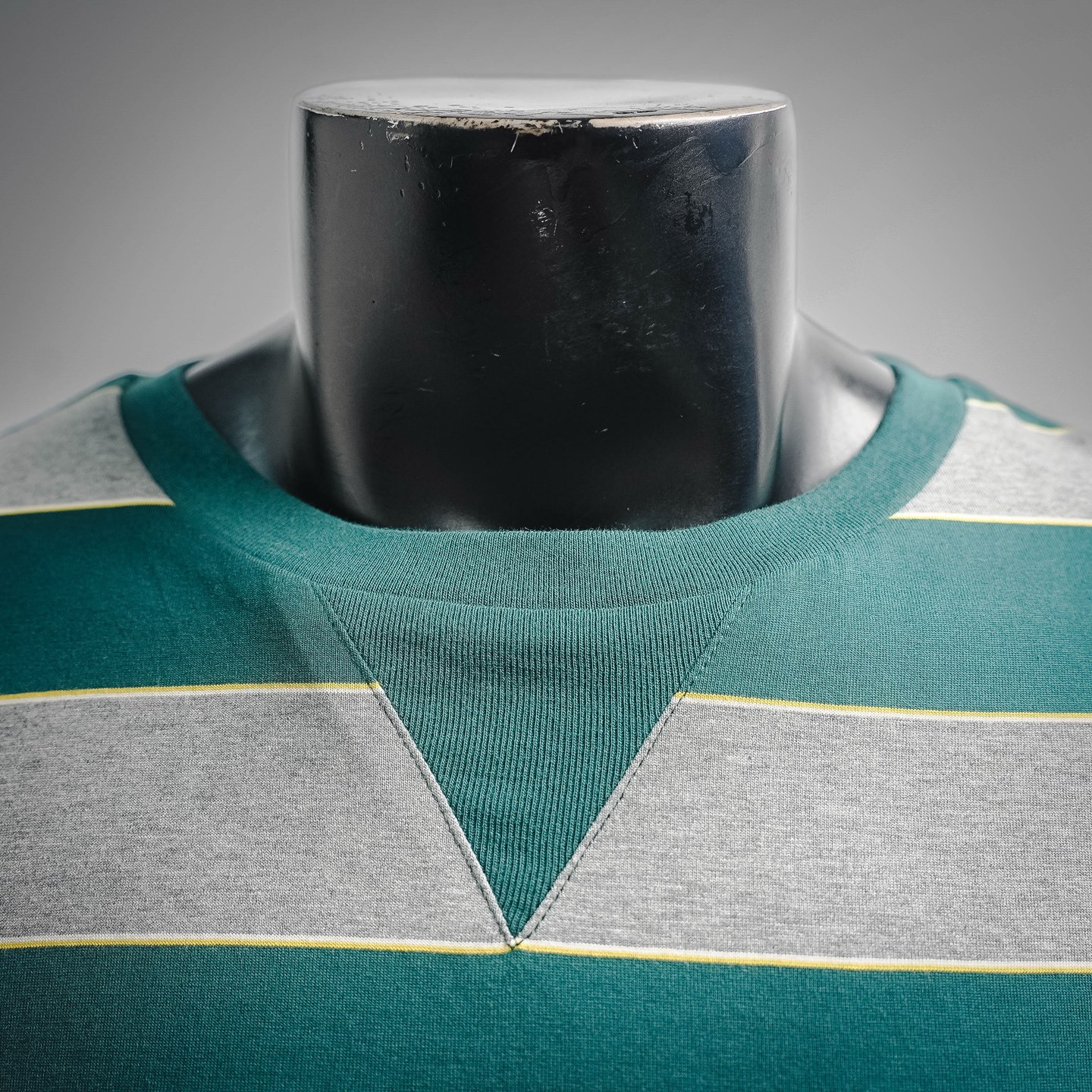 Miu striped sweatshirt