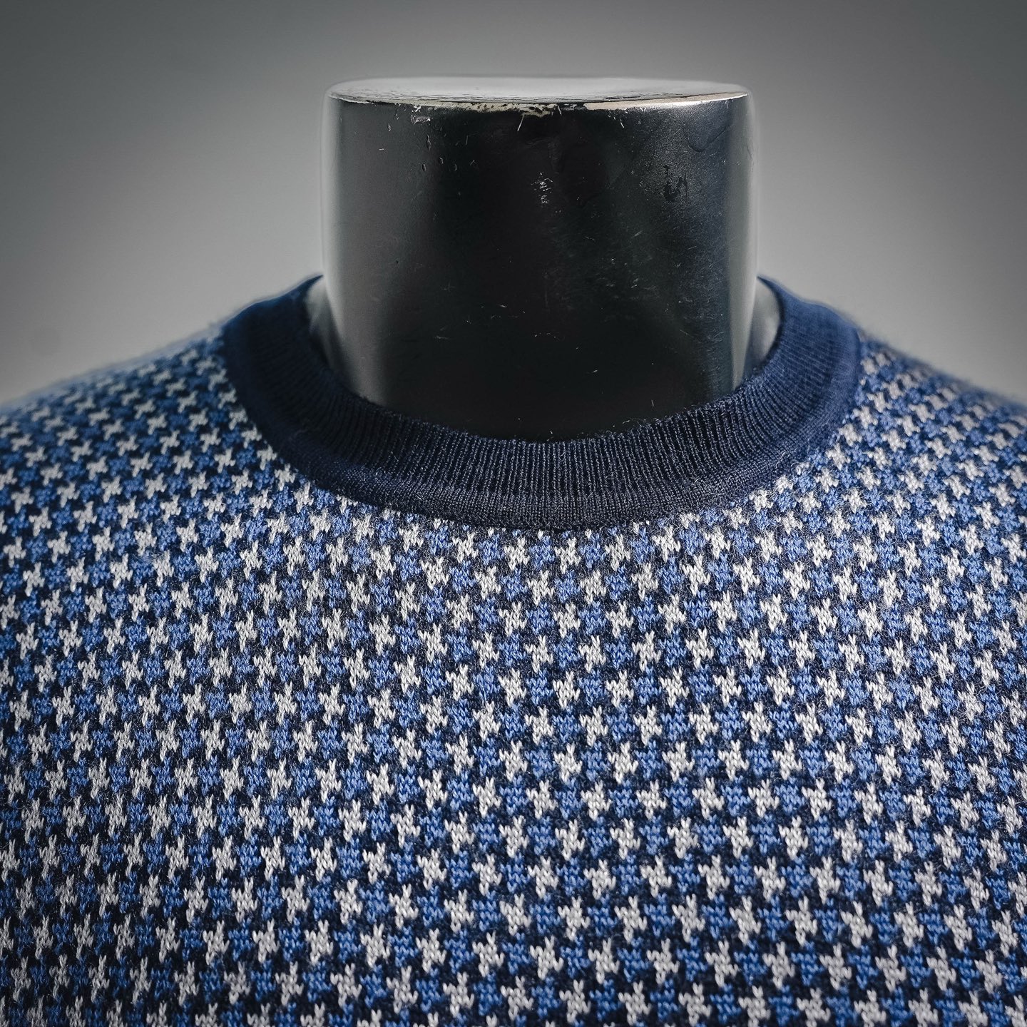 CD jacquard embroidered t-shirt