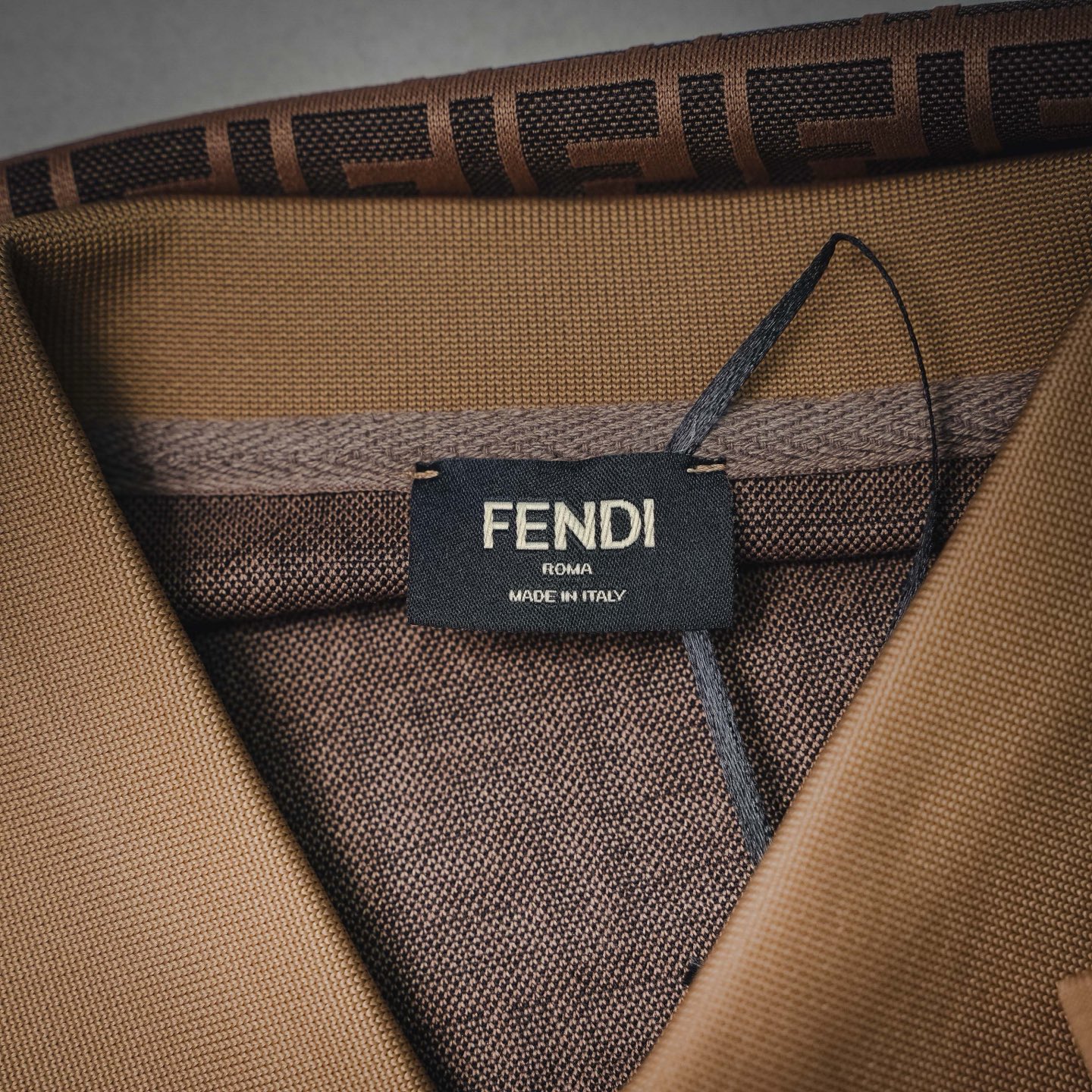 Fend all-over logo Polo