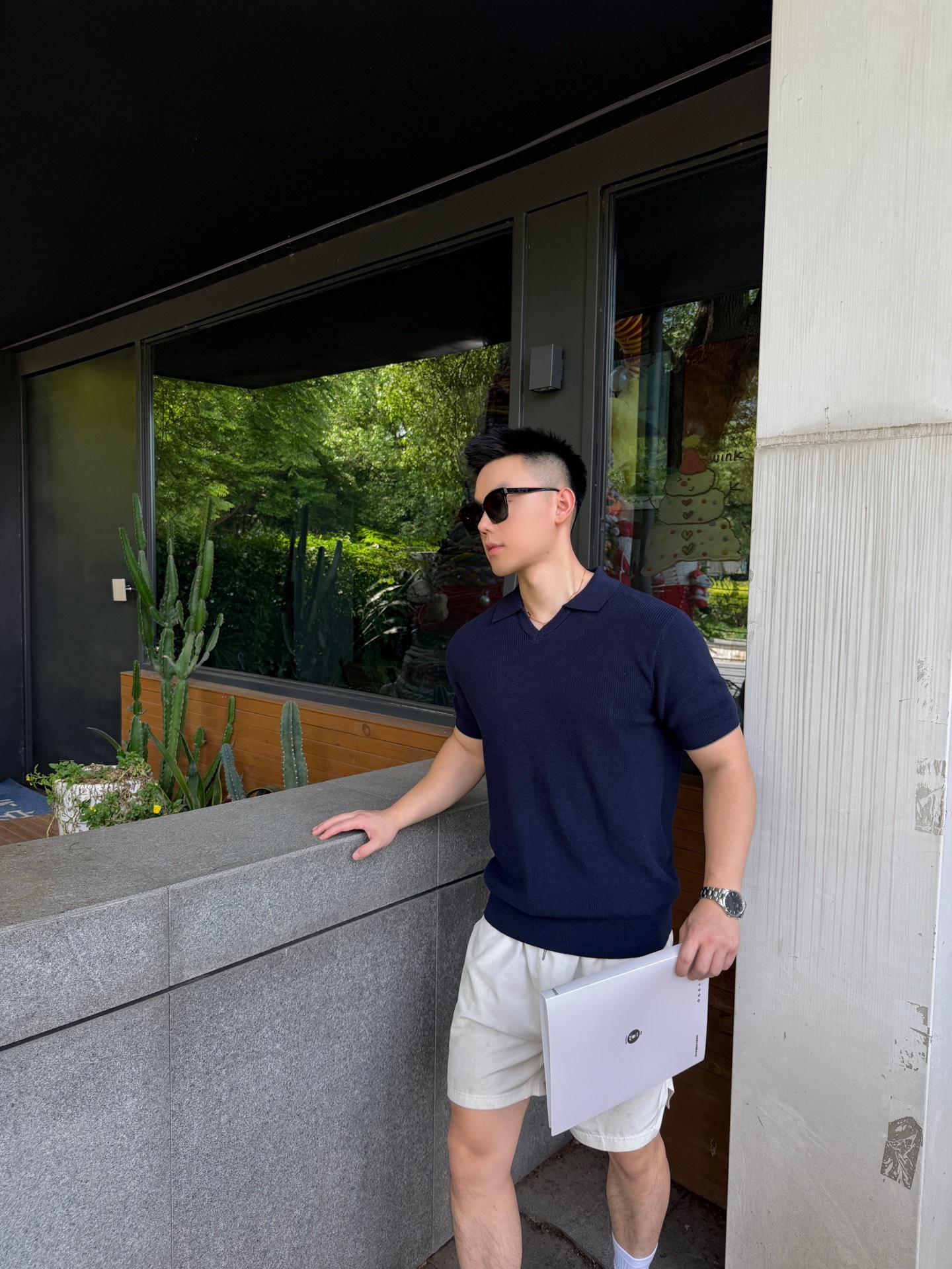 Brunello casual knit Polo