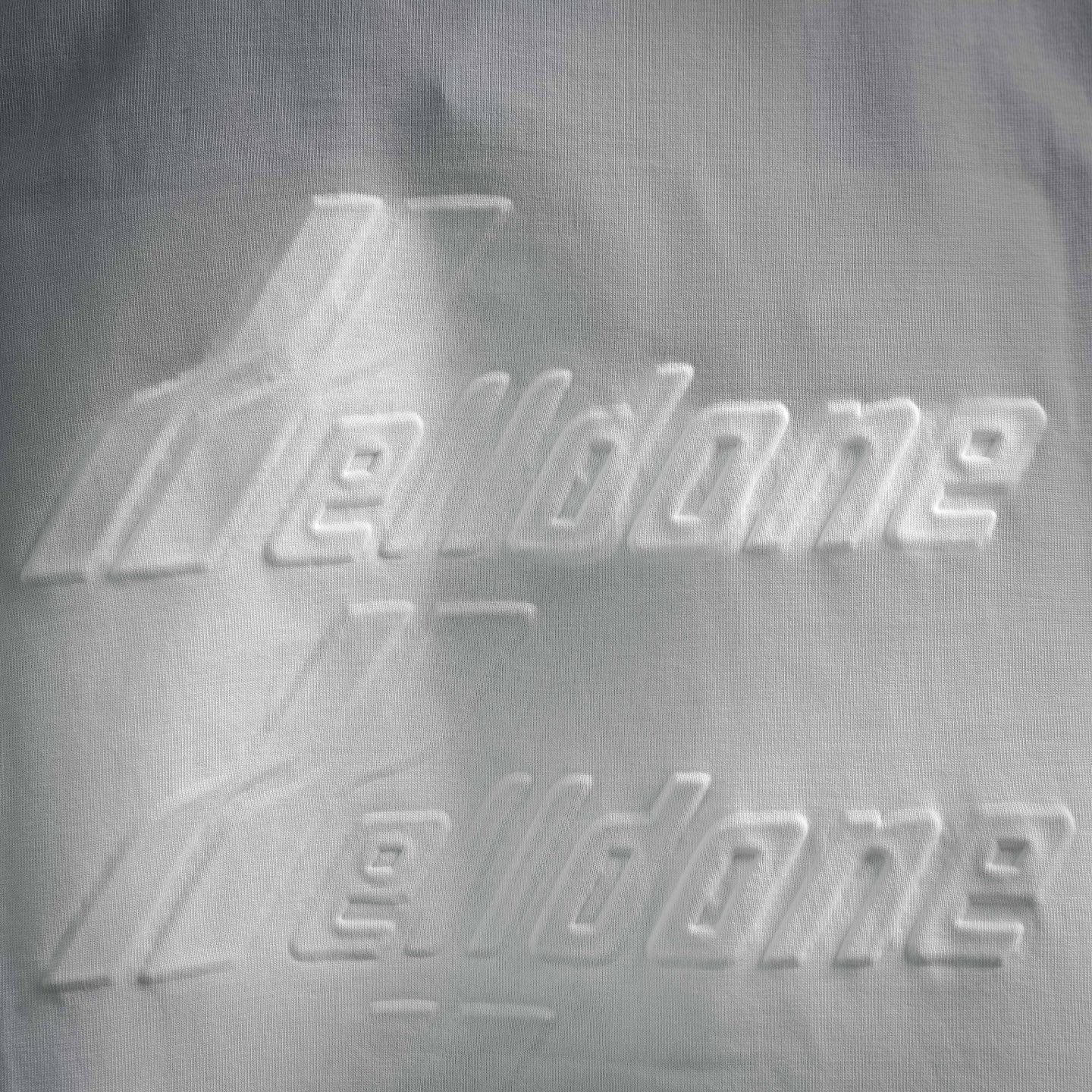We11 emboosed printed t-shirt