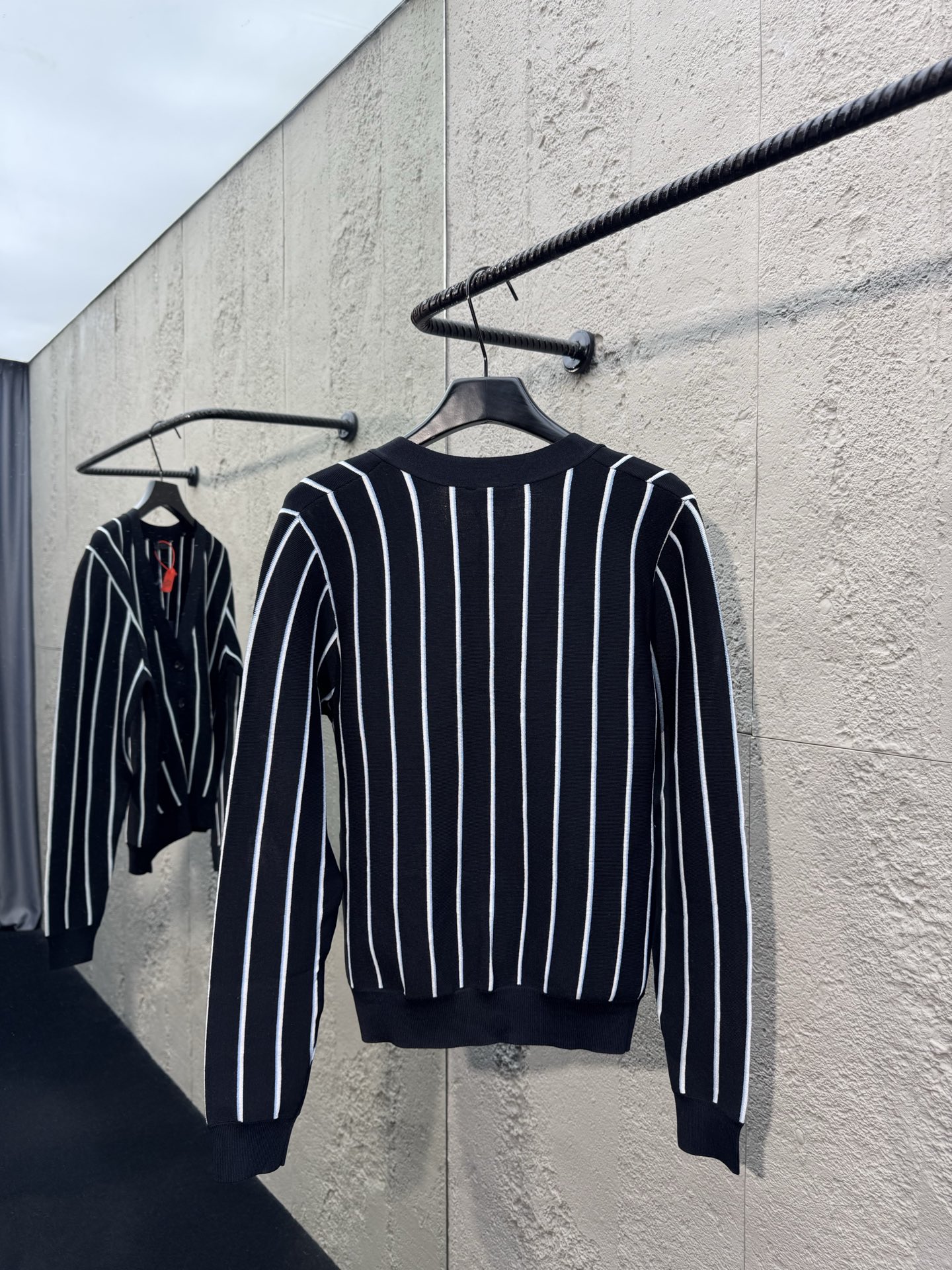 Pra striped sleek cardigan