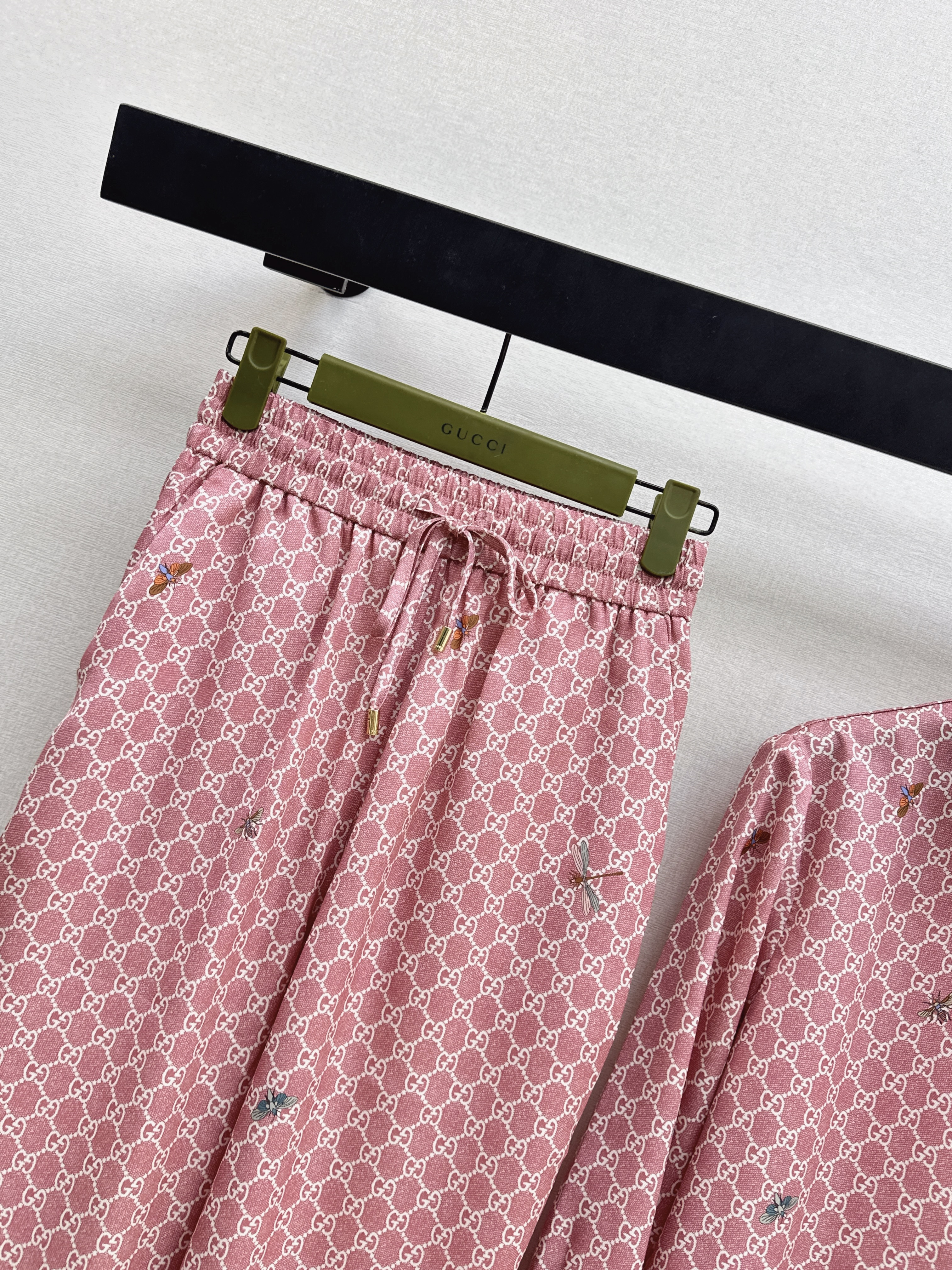 Guc 26ss print shirt pants set