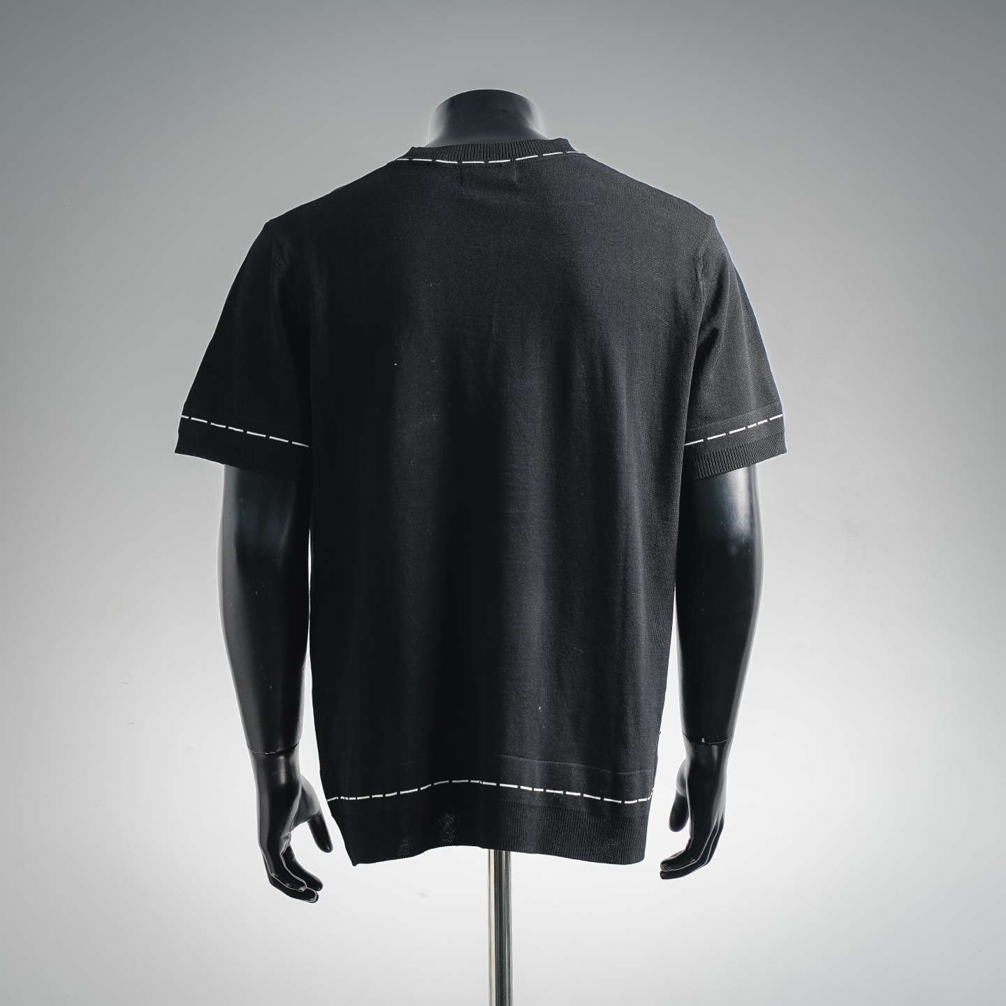 Fend jacquard knit t-shirt