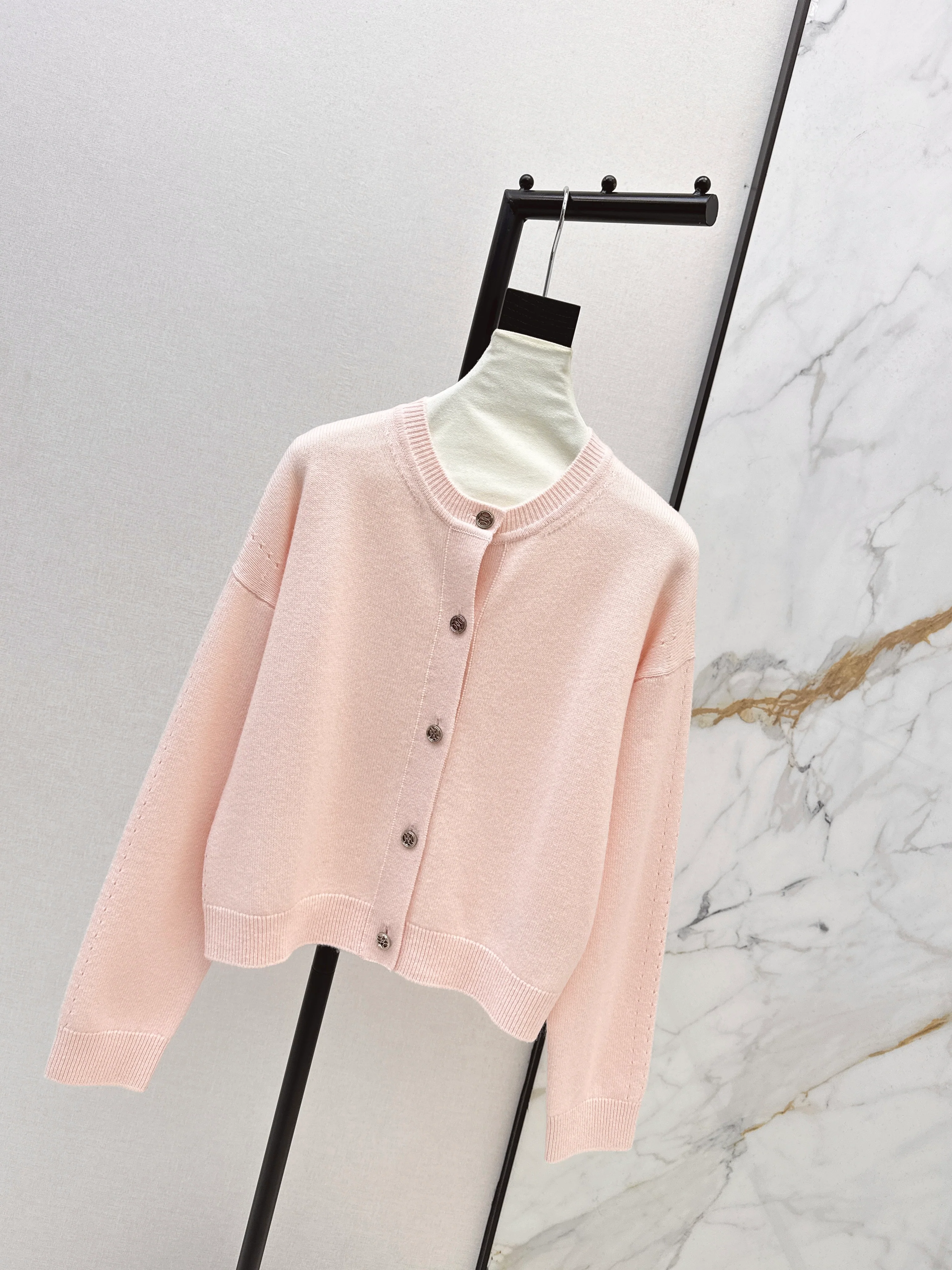 Herm 26ss knit cardigan jacket