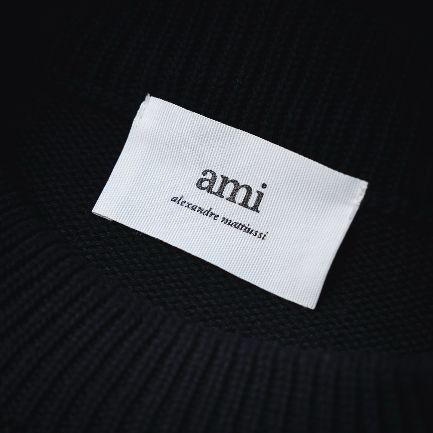 Ami jacquard sweater