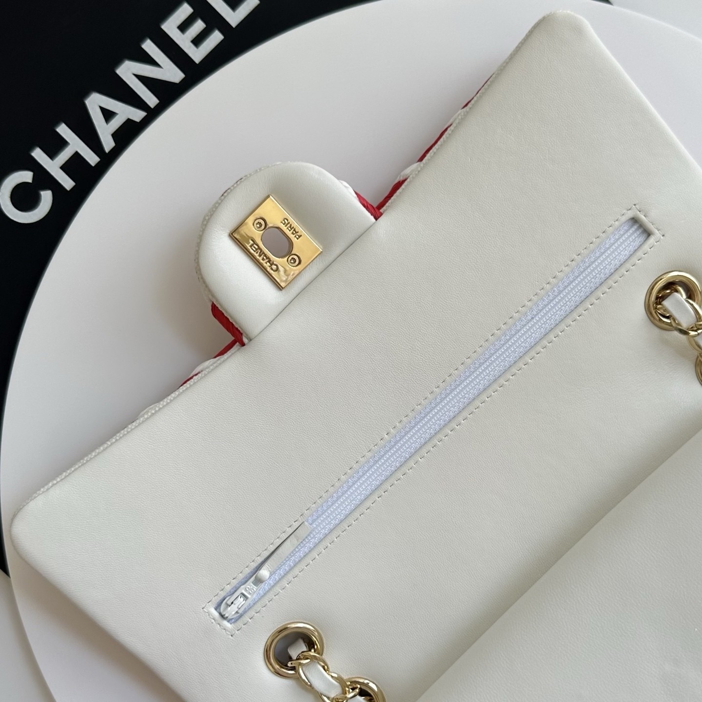 Chan 26K CF2.55 Embroidered Bag