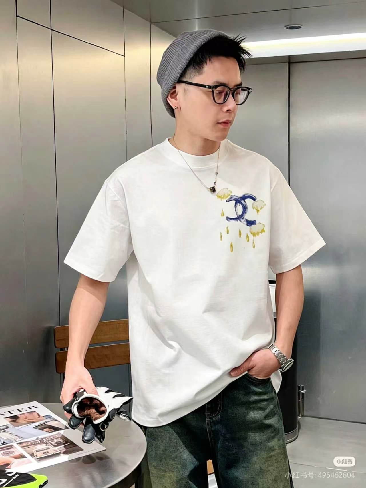 Chan print t-shirt