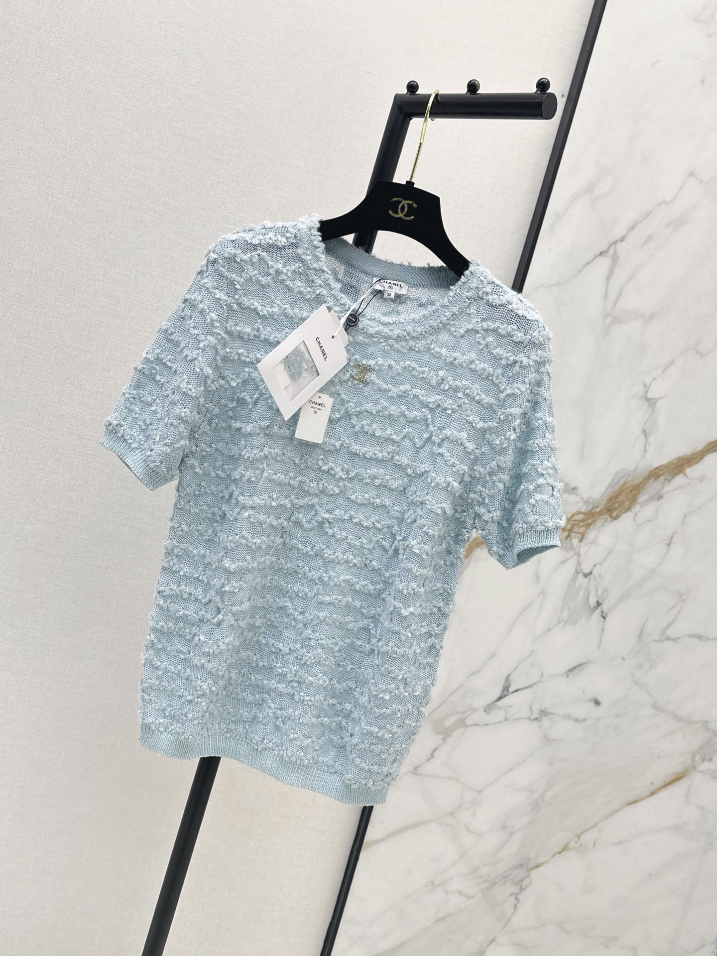 Chan 26ss hollow sweater