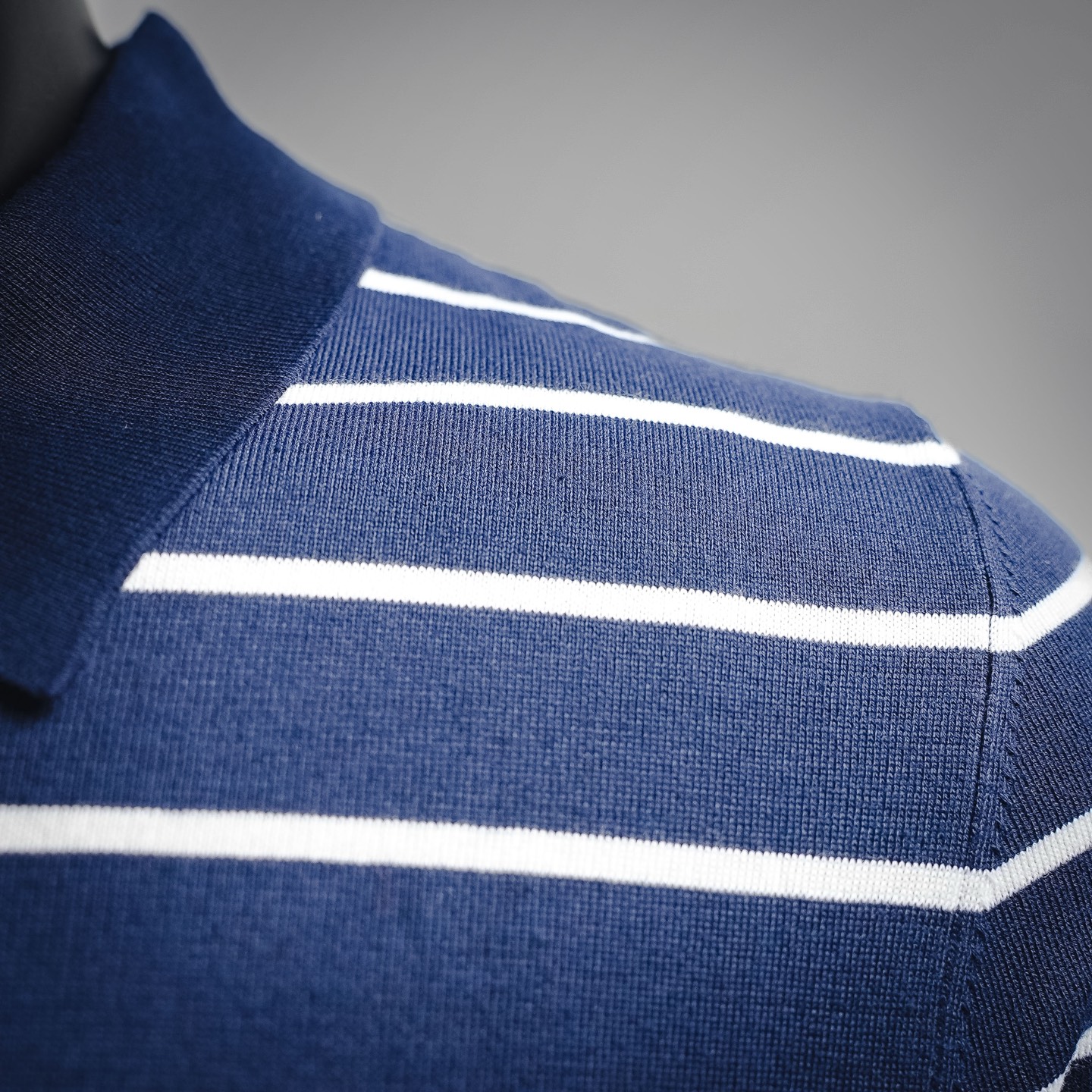 Pra striped knit Polo