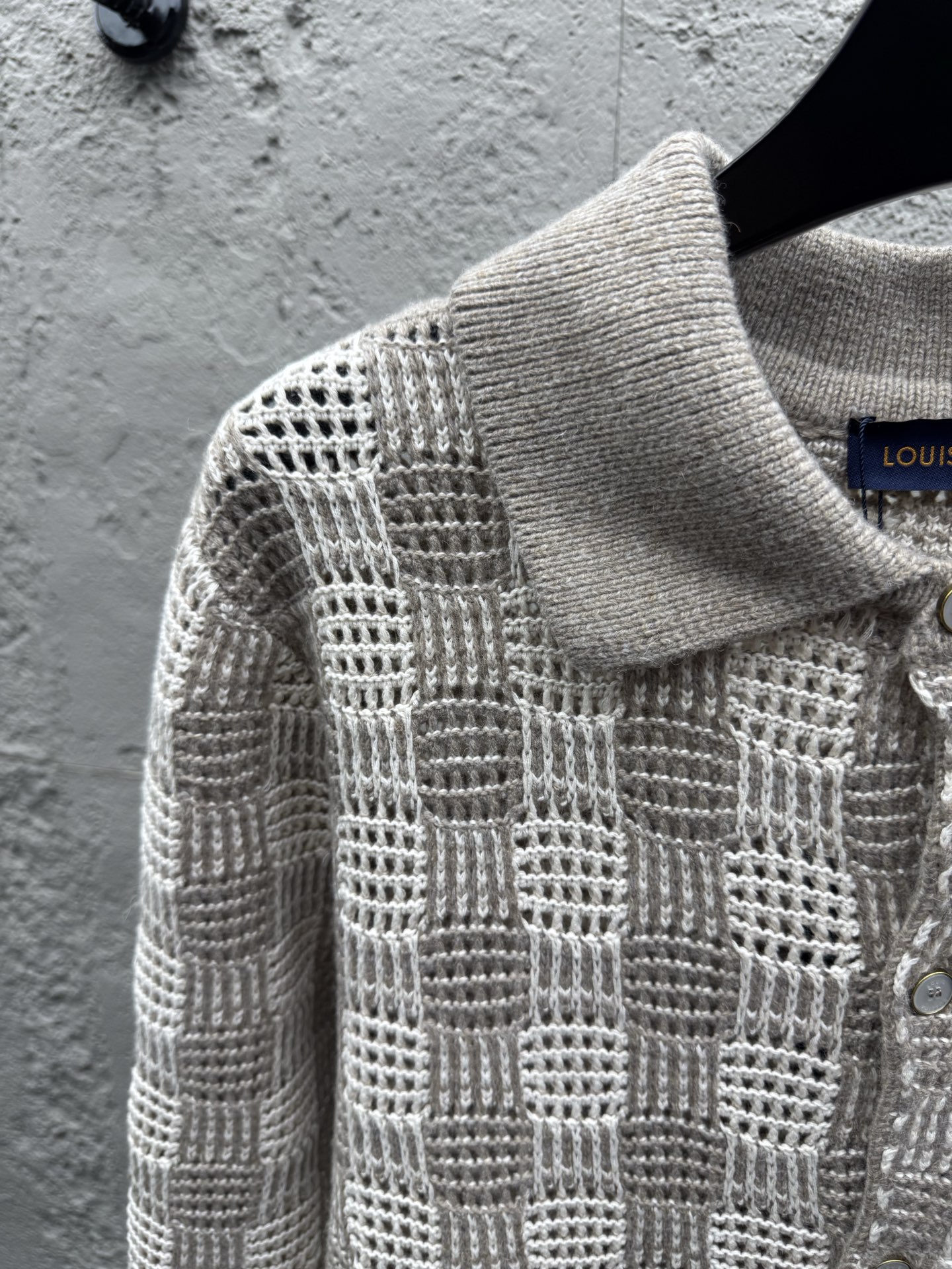 Louis jacquard plaid jacket