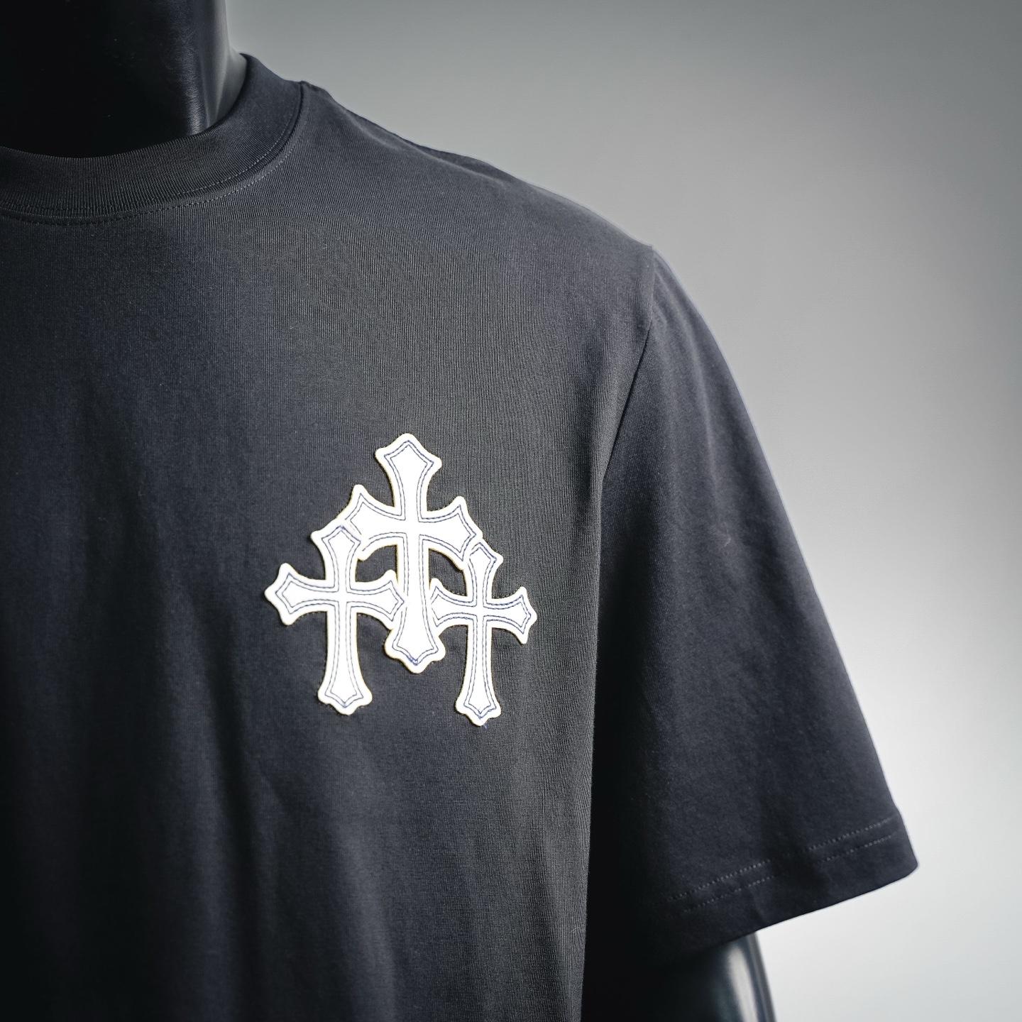 Chrome print t-shirt
