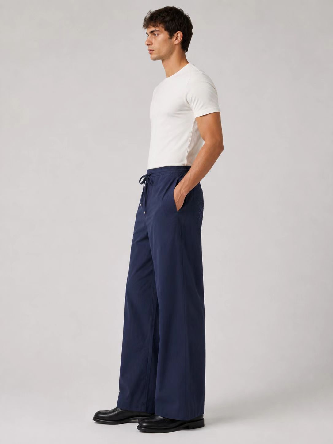 Loe casual embroidered pants