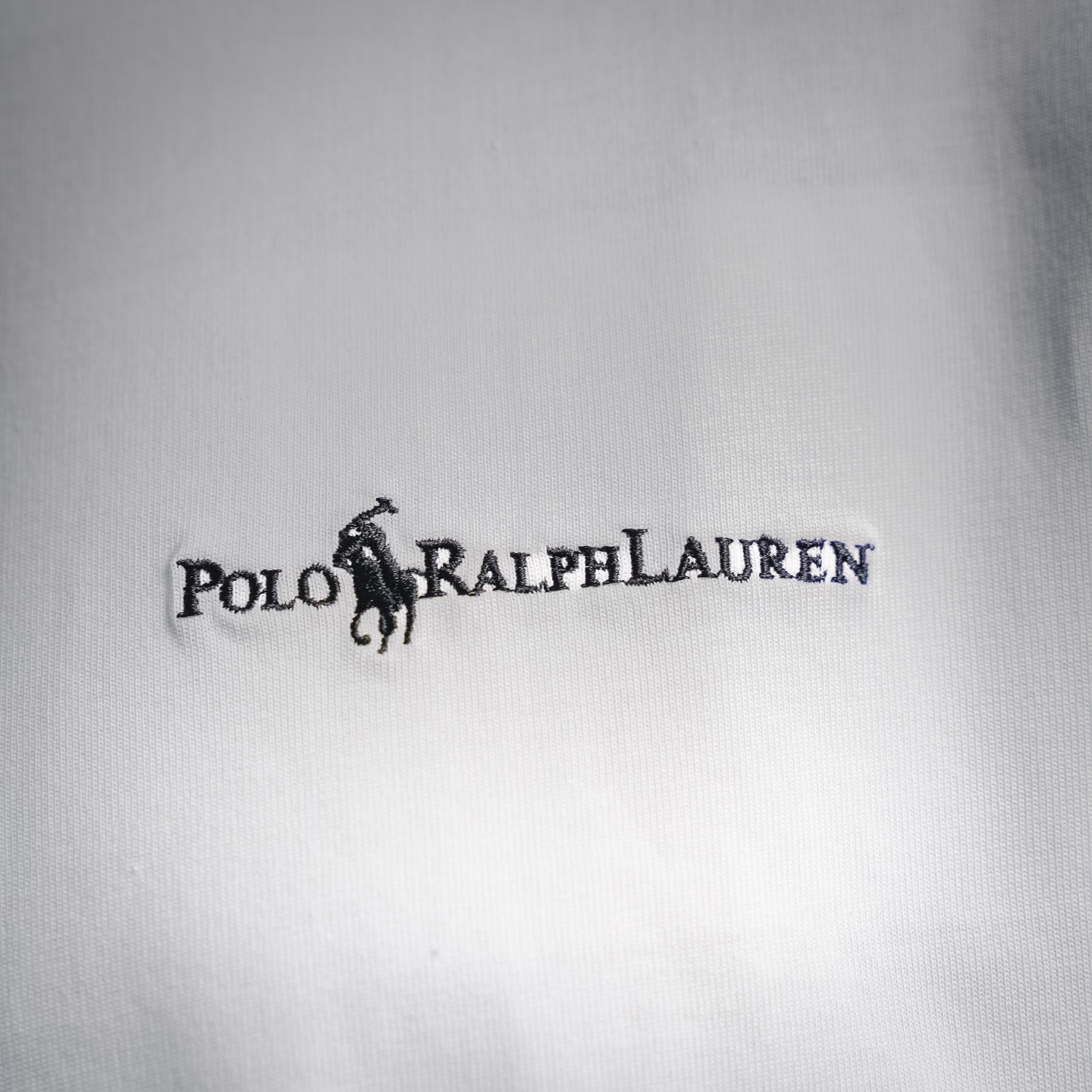 Ralph letter embroidered t-shirt