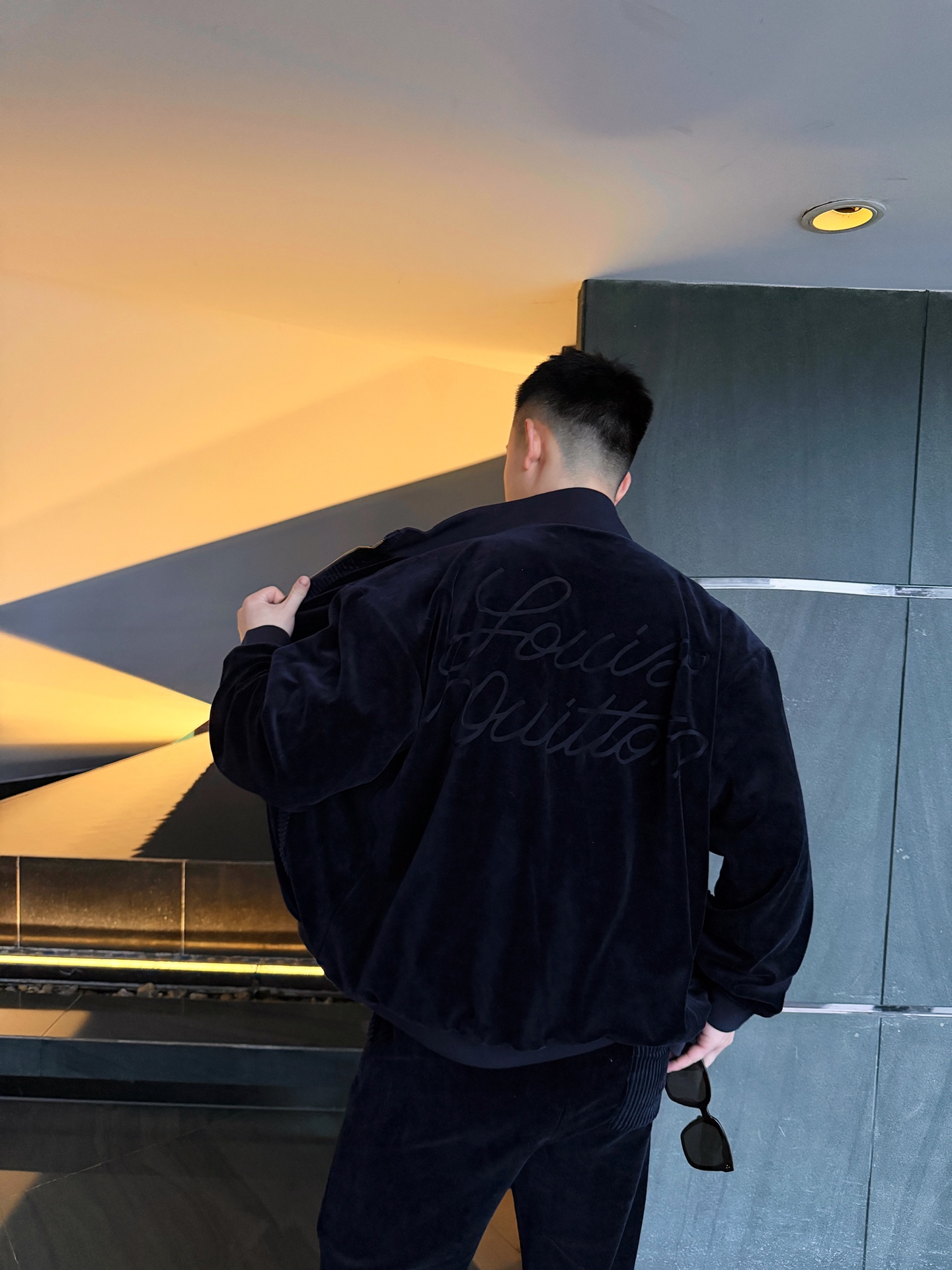 Louis emboosed jacket