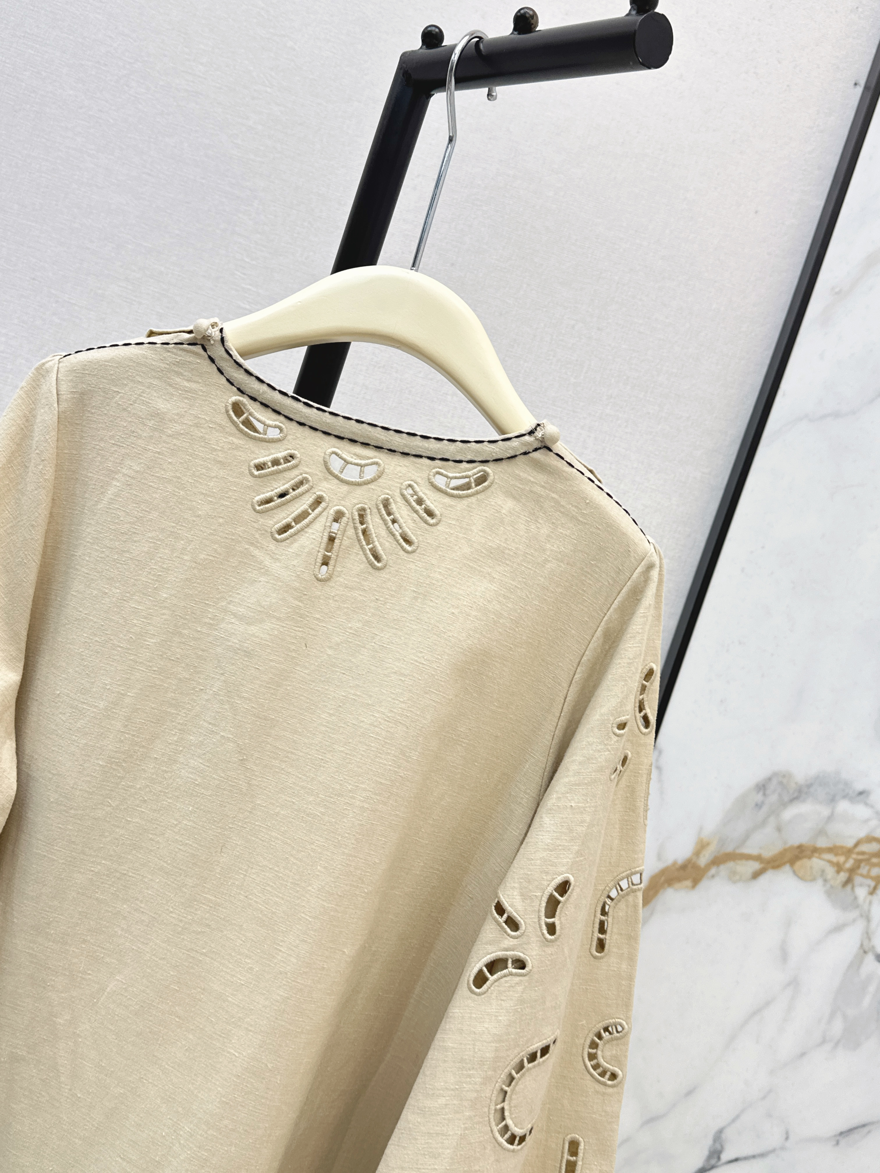 Dolc 26ss embroidery dress