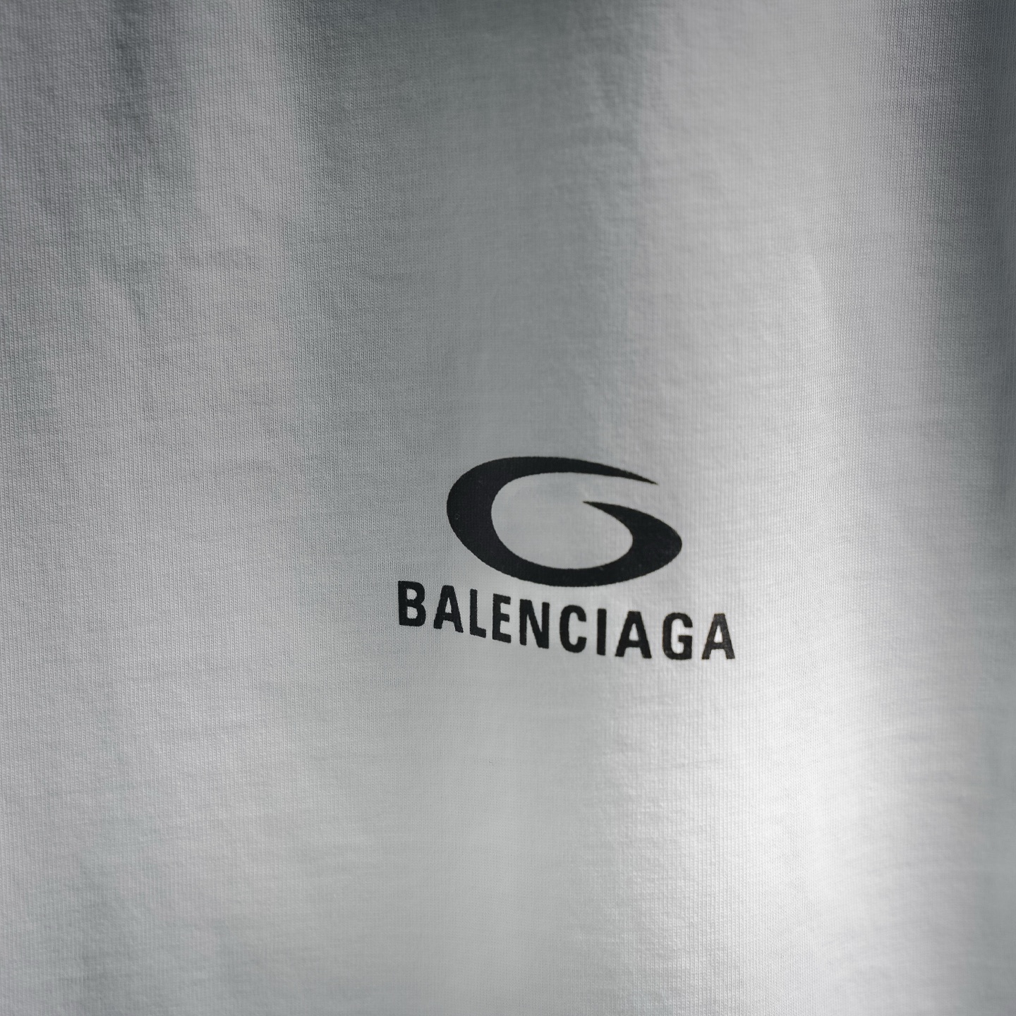 Balen ripped print t-shirt