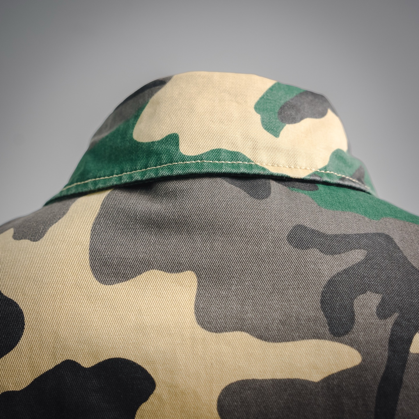 Chrome denim camo shirts
