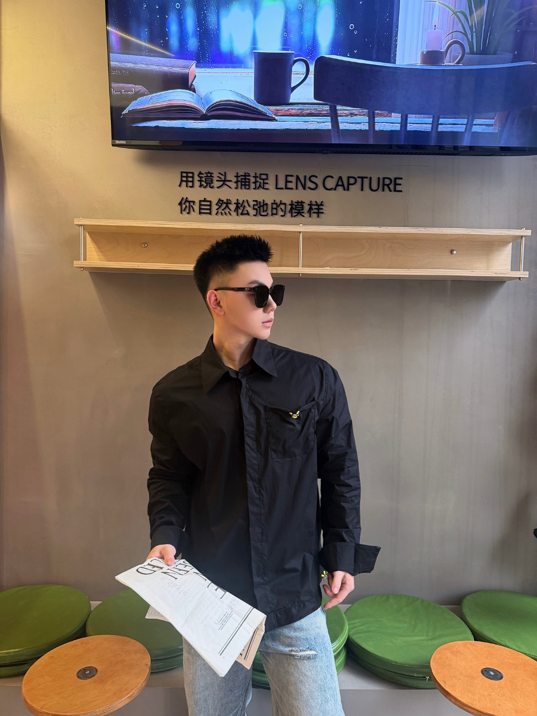 Fend minimal casual shirts