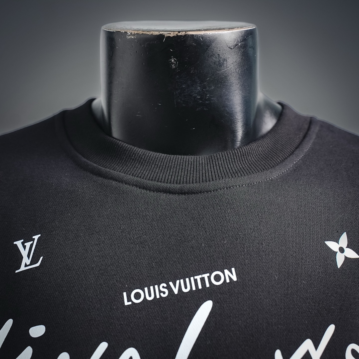 Louis letter printed sweatshirt
