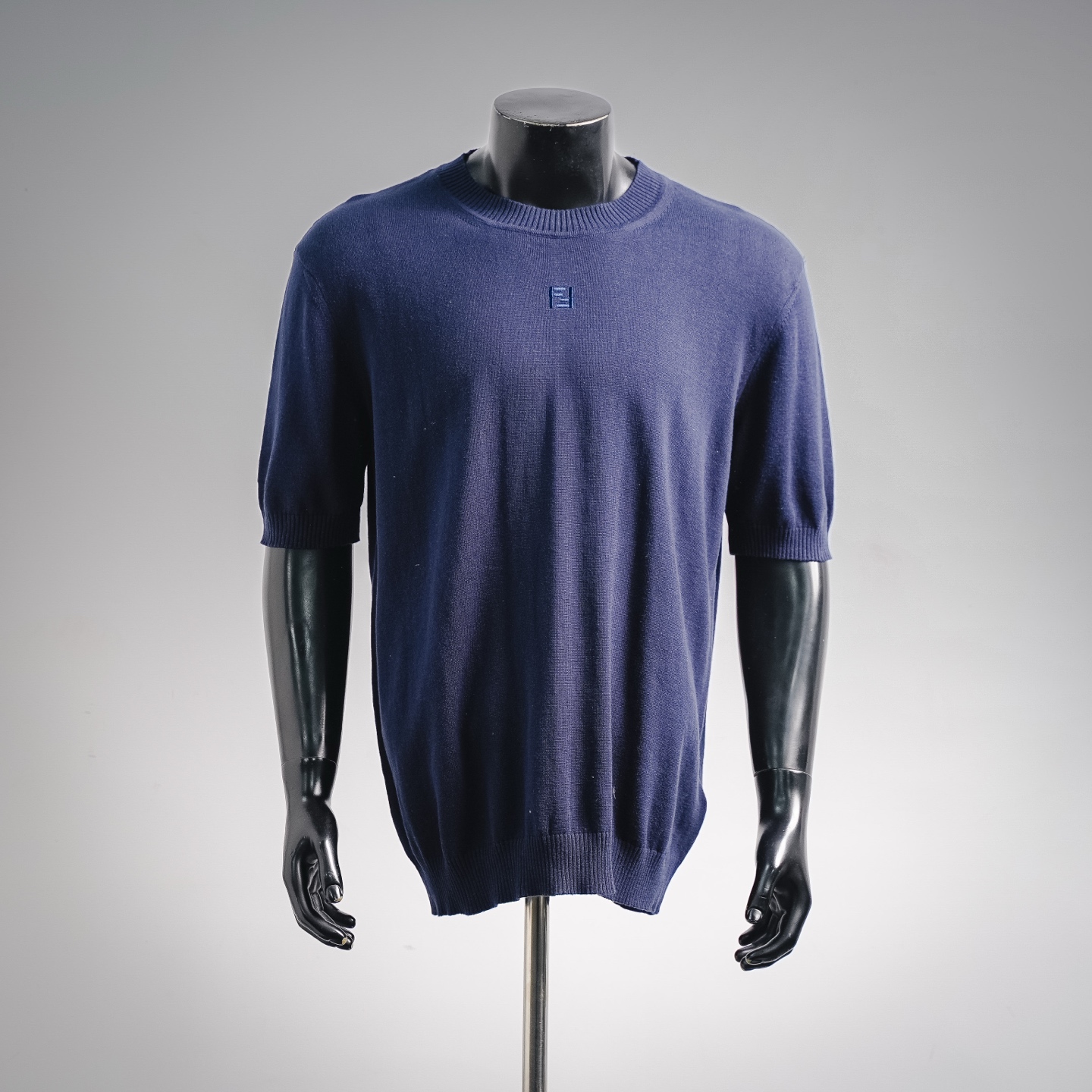 Fend embroidered knit t-shirt