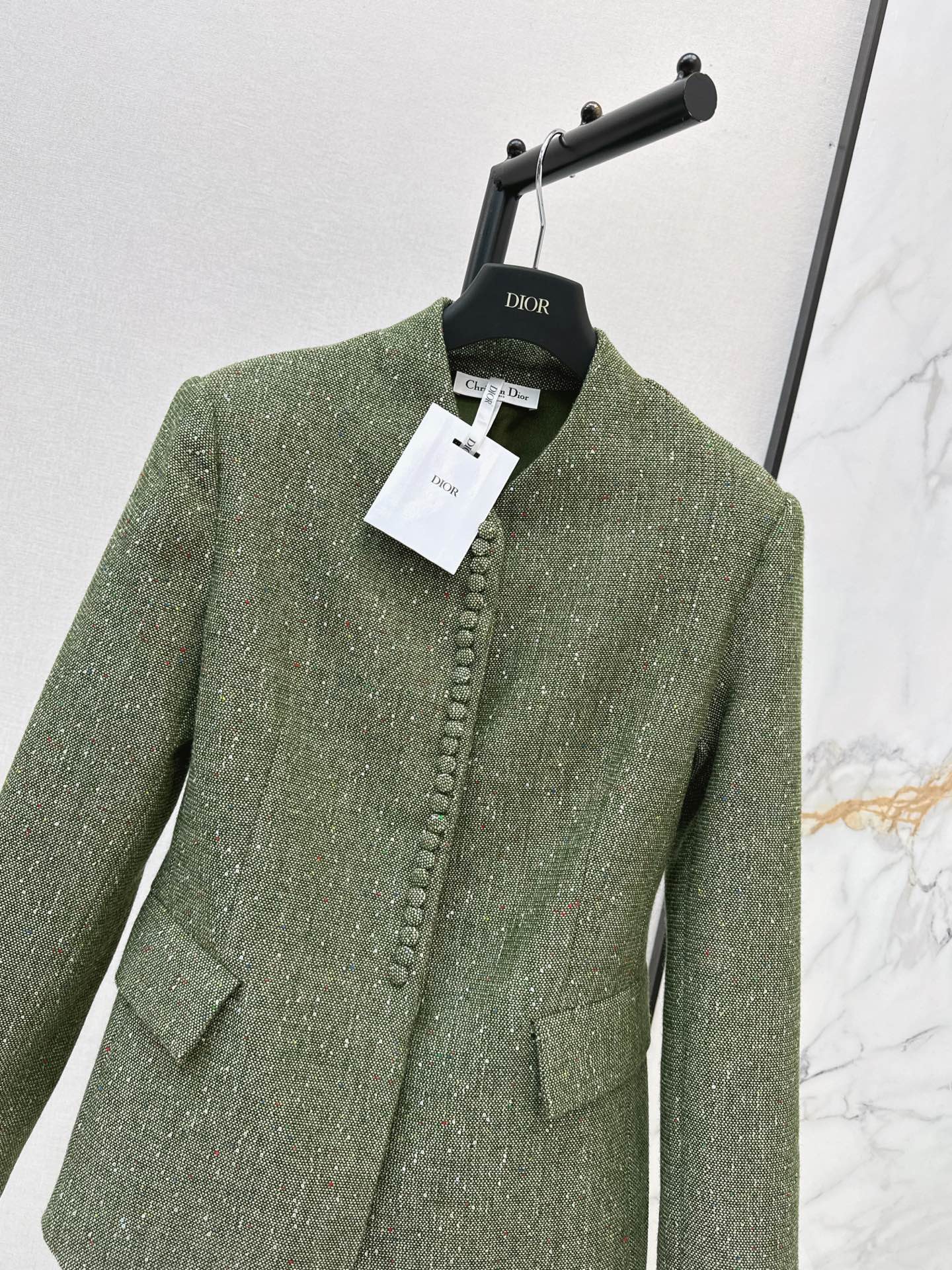 CD 26fw stand collar blazer