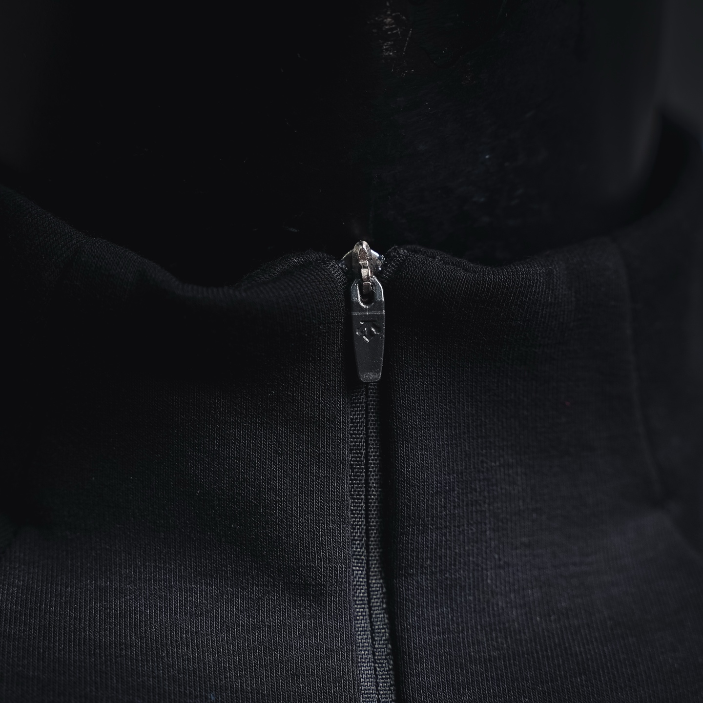 Desce zip-up knit sweatshirt