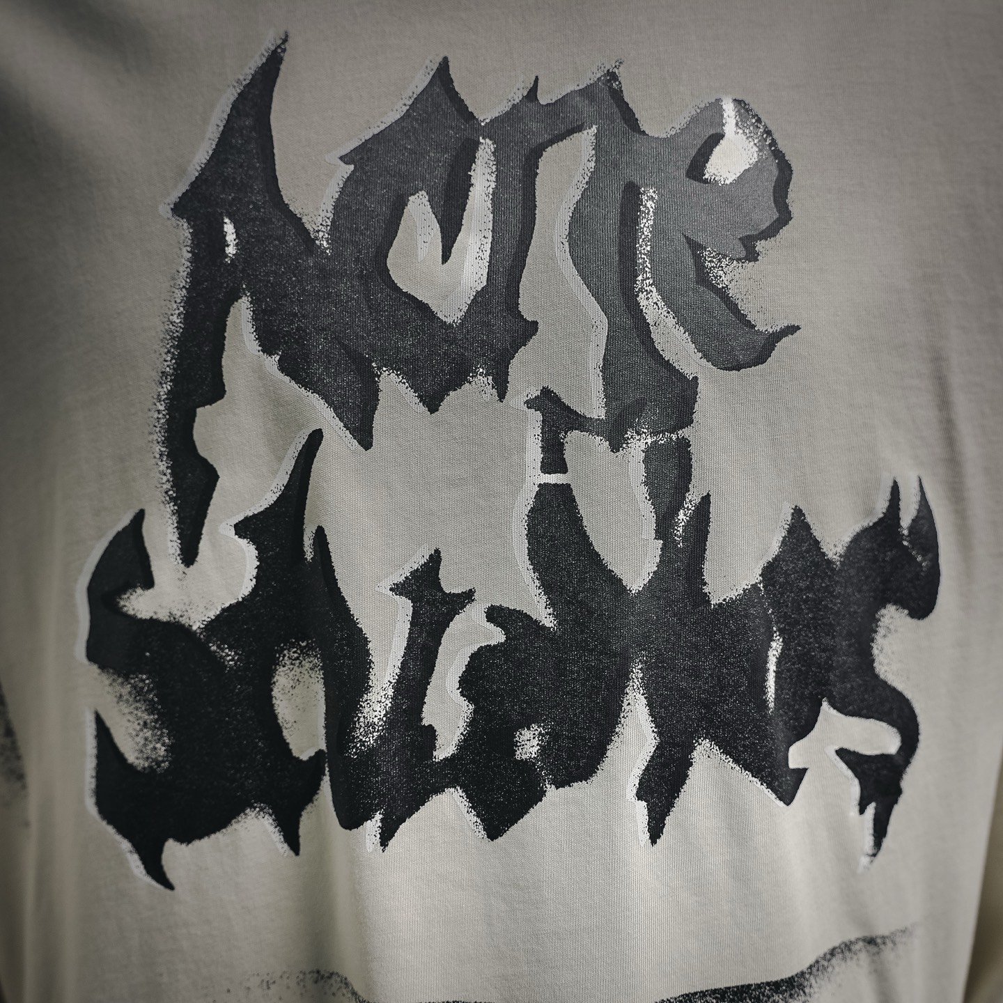 Acne letter printed sweatshirt