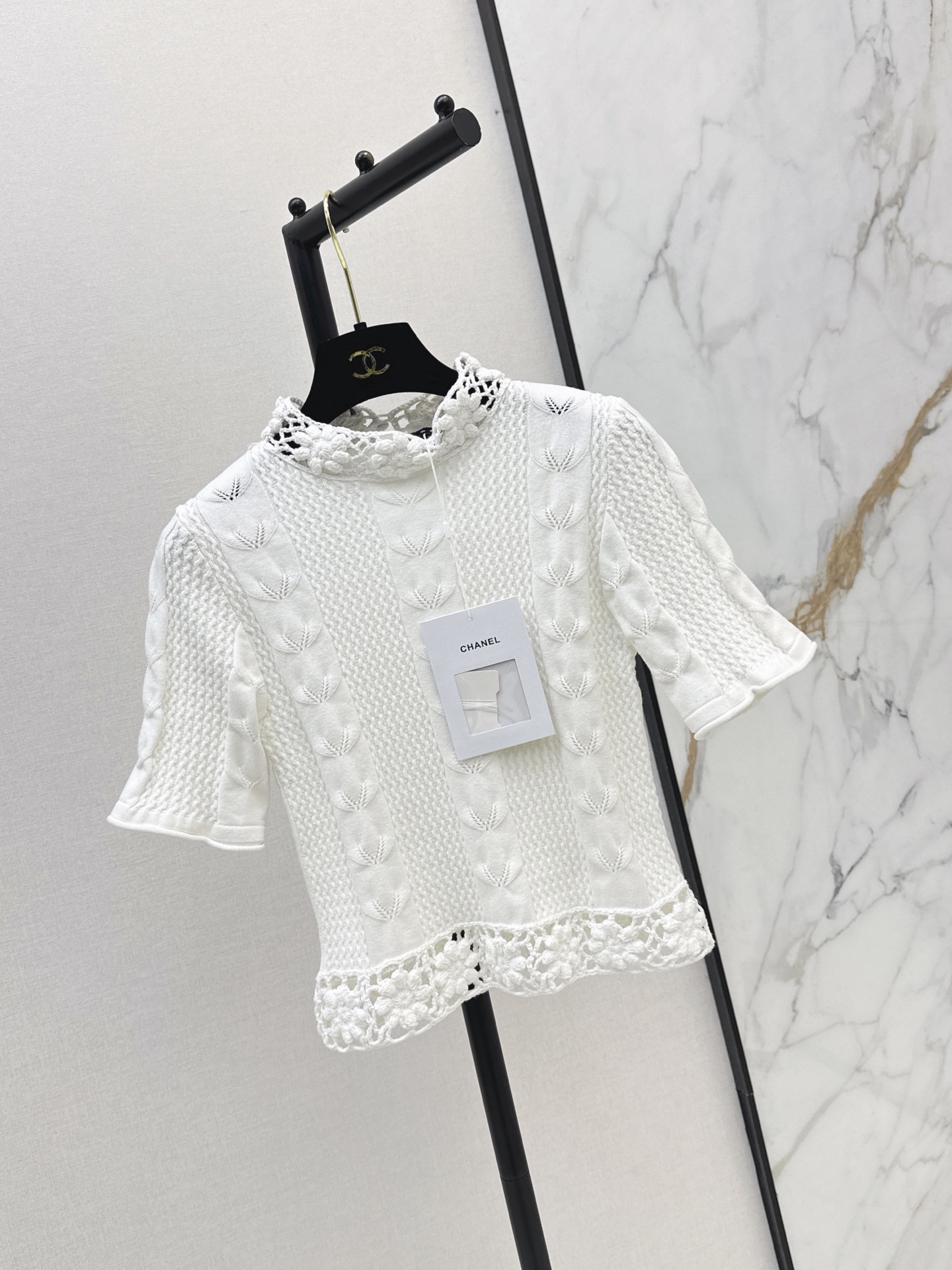 Chan 26fw jacquard knitwear