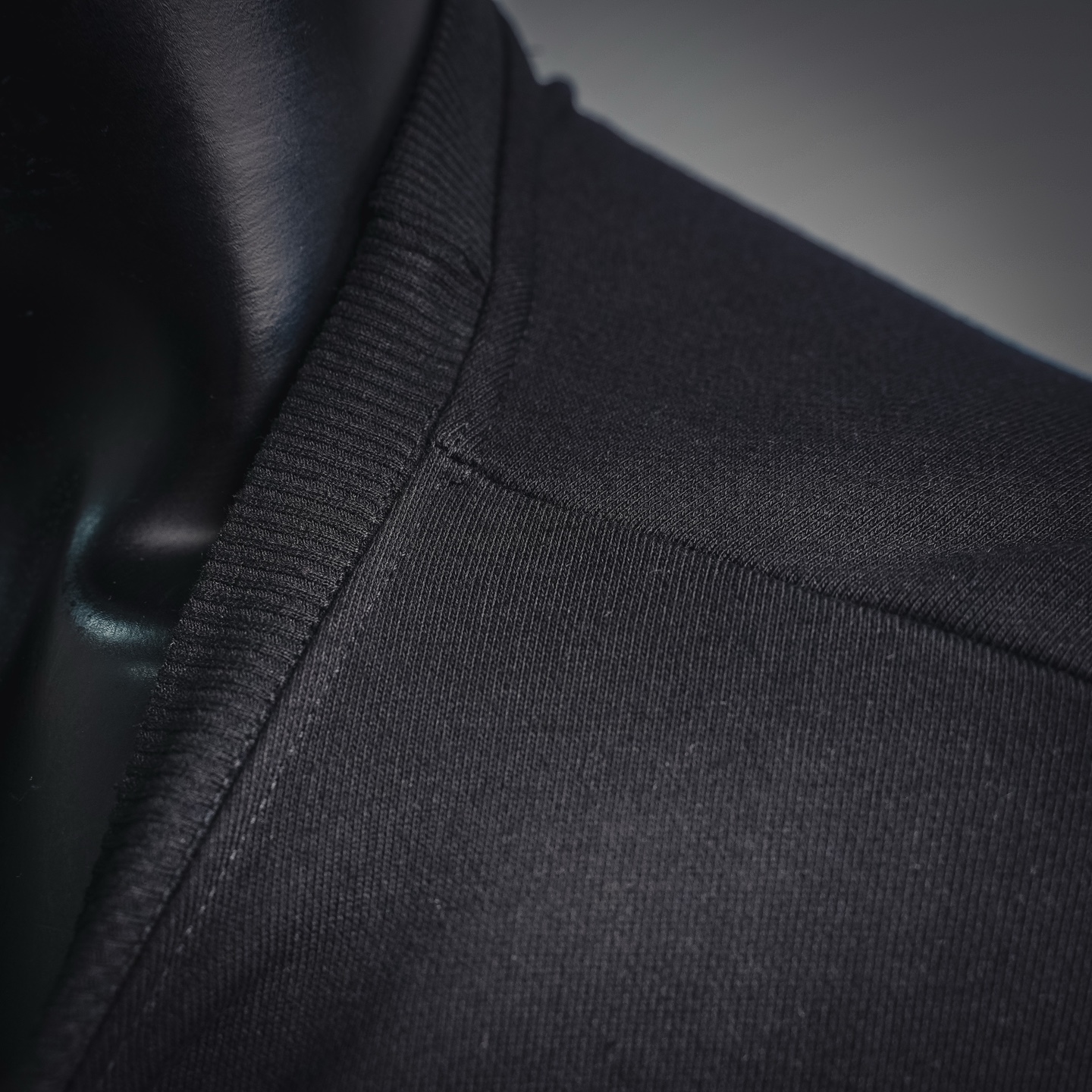 Stone logo badge sweatshirt