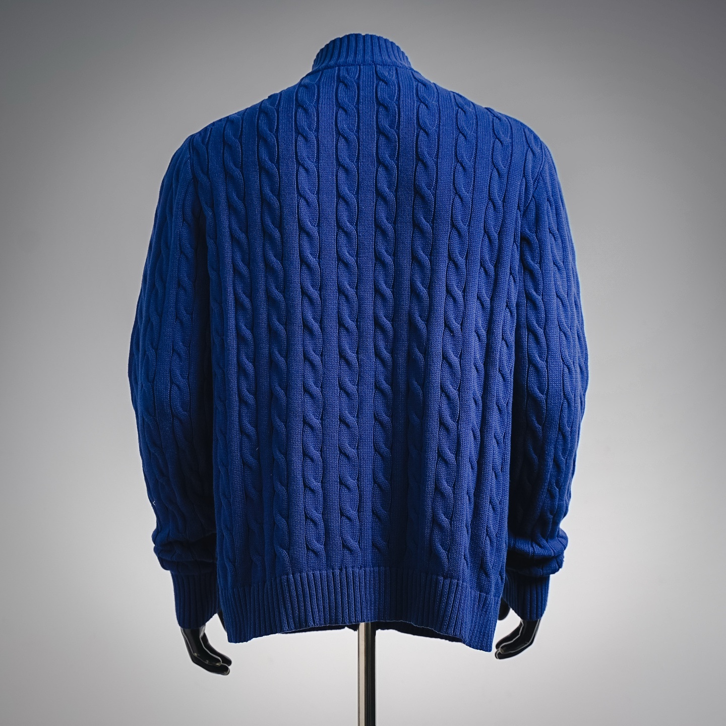 Ralph knit sweater zip-up coat
