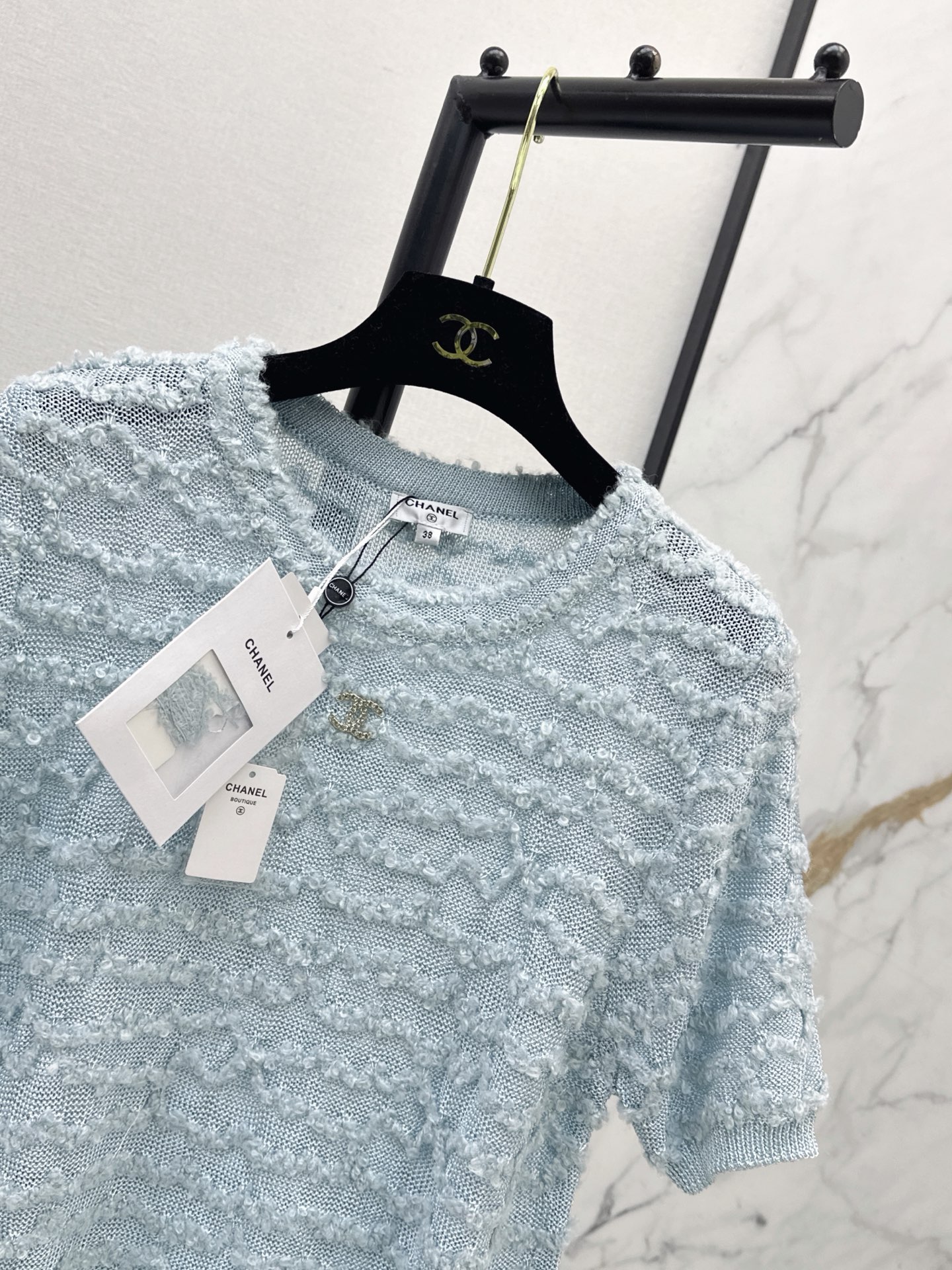 Chan 26ss hollow sweater