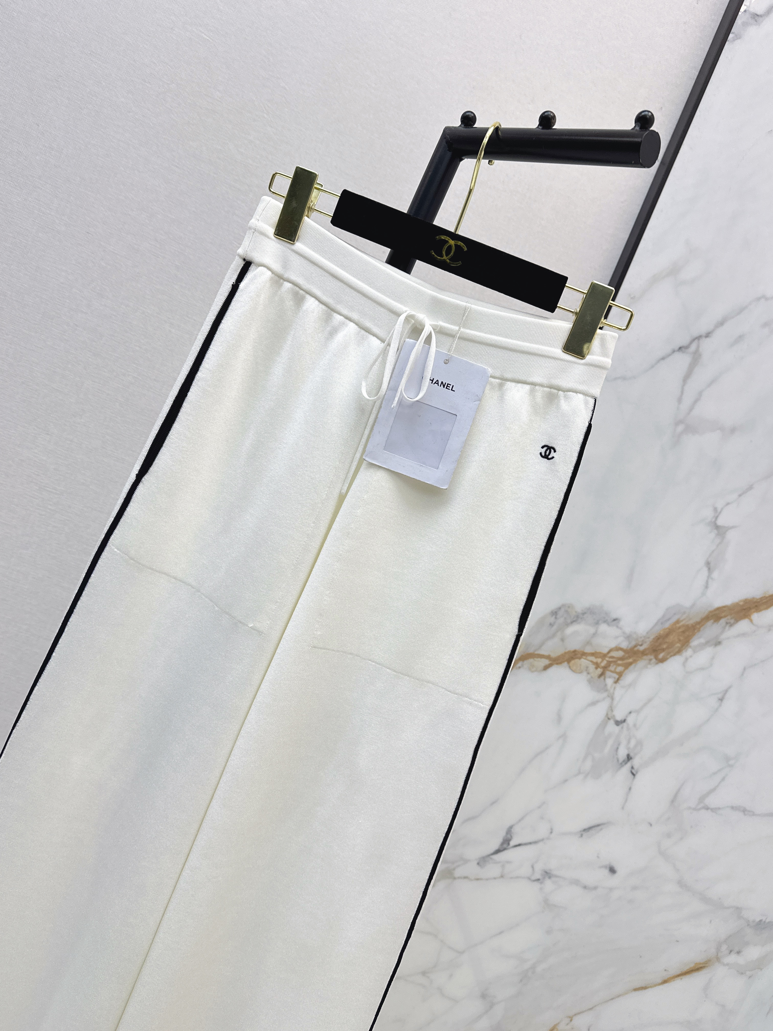 Chan 26ss knit casual pants