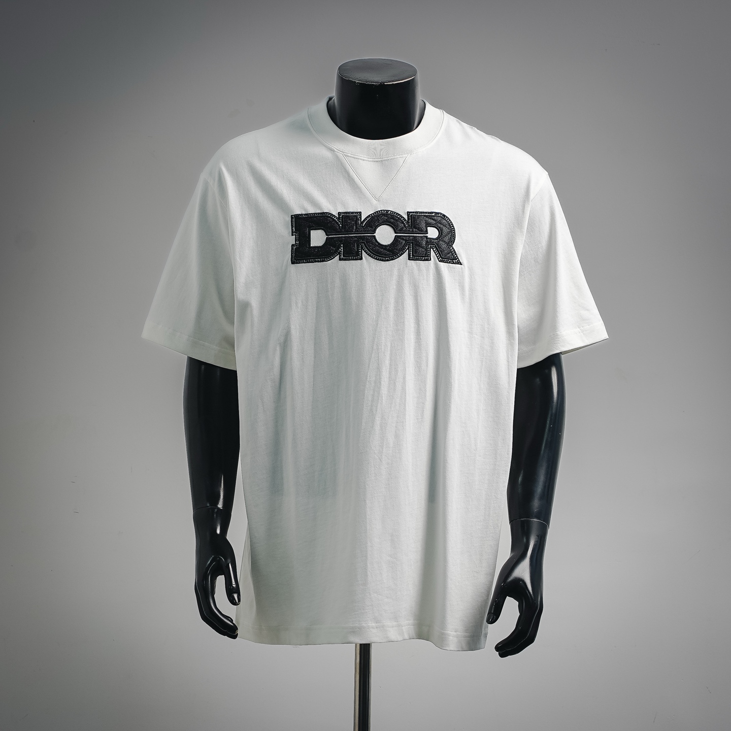 CD beaded embroidered t-shirt