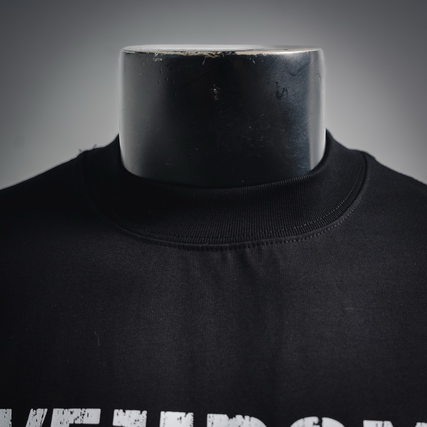We11 letter pirnt t-shirt