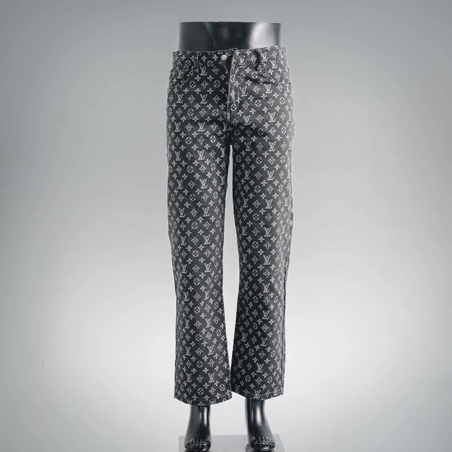Loui print straight-leg jeans