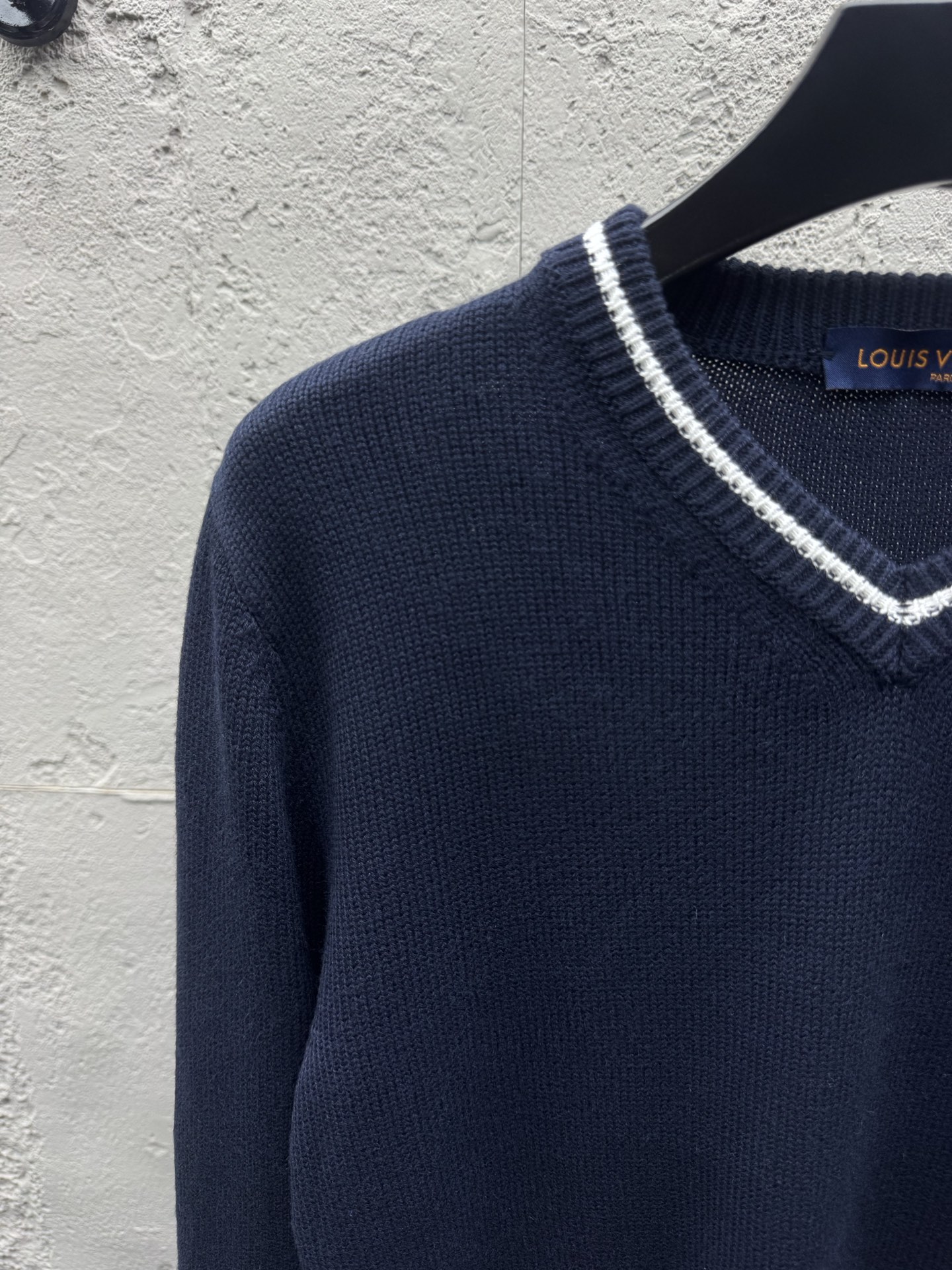 Louis embroidered knit sweater