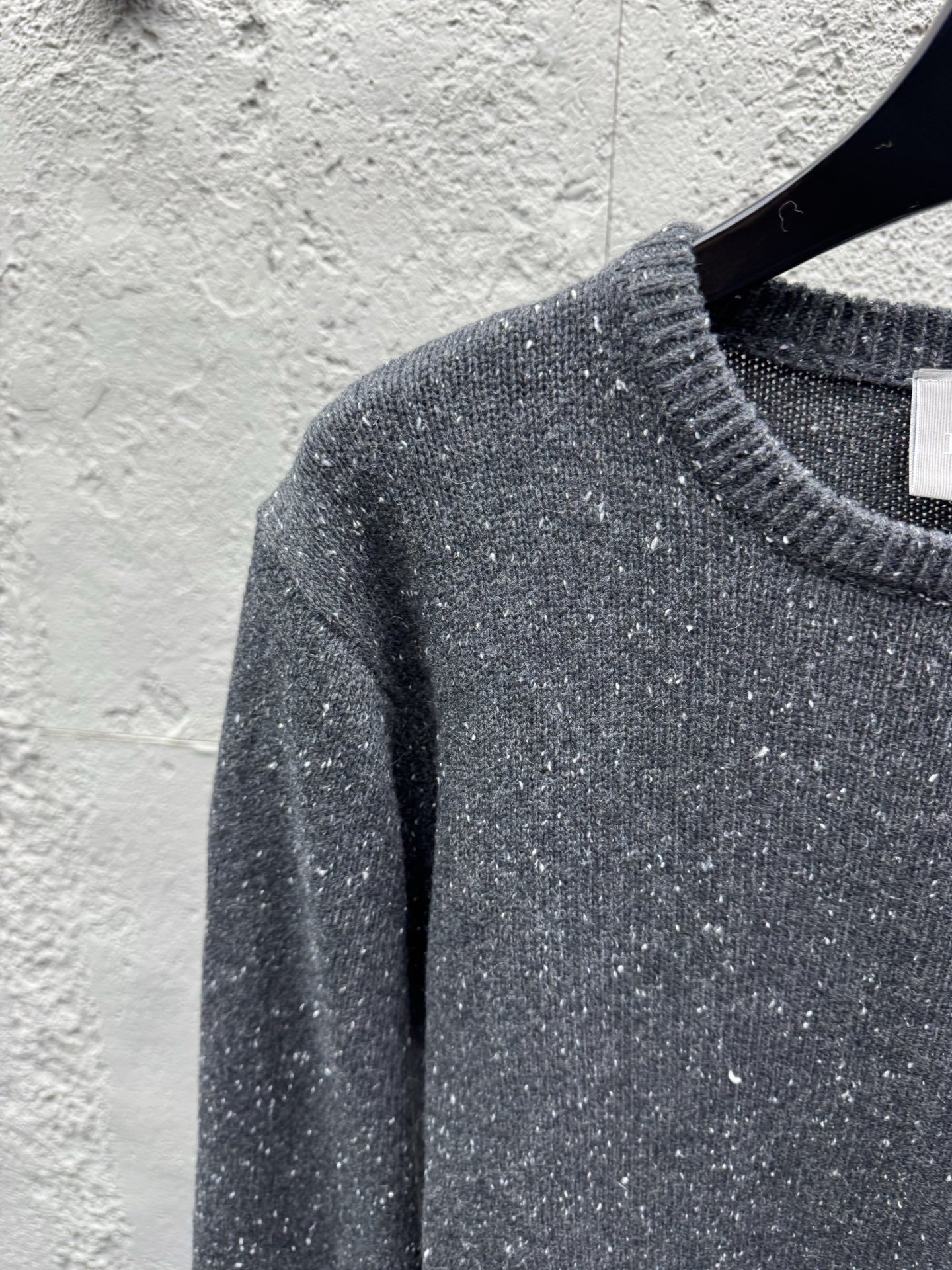 CD melange understated sweater