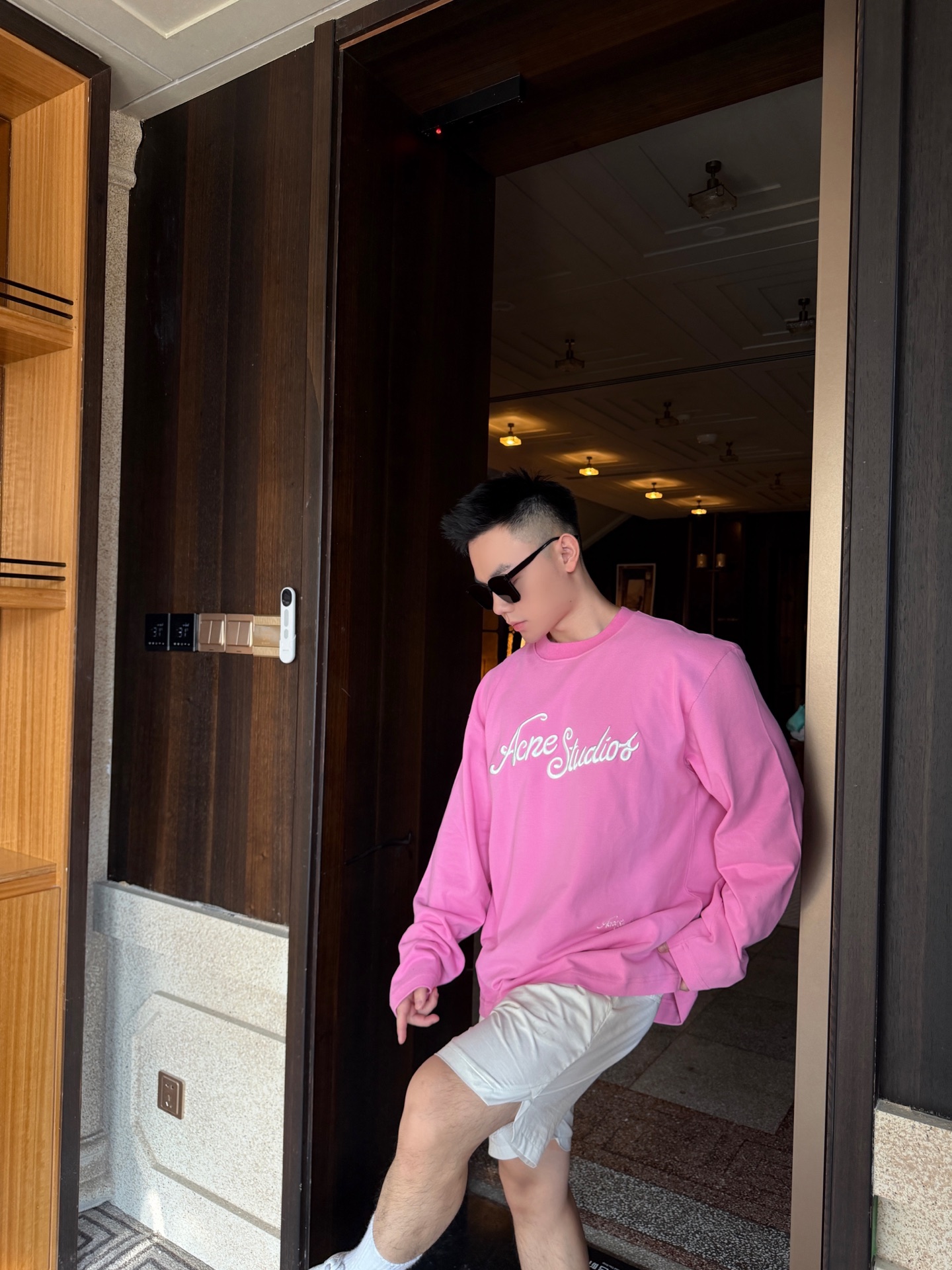 Acen embroidered sweatshirt